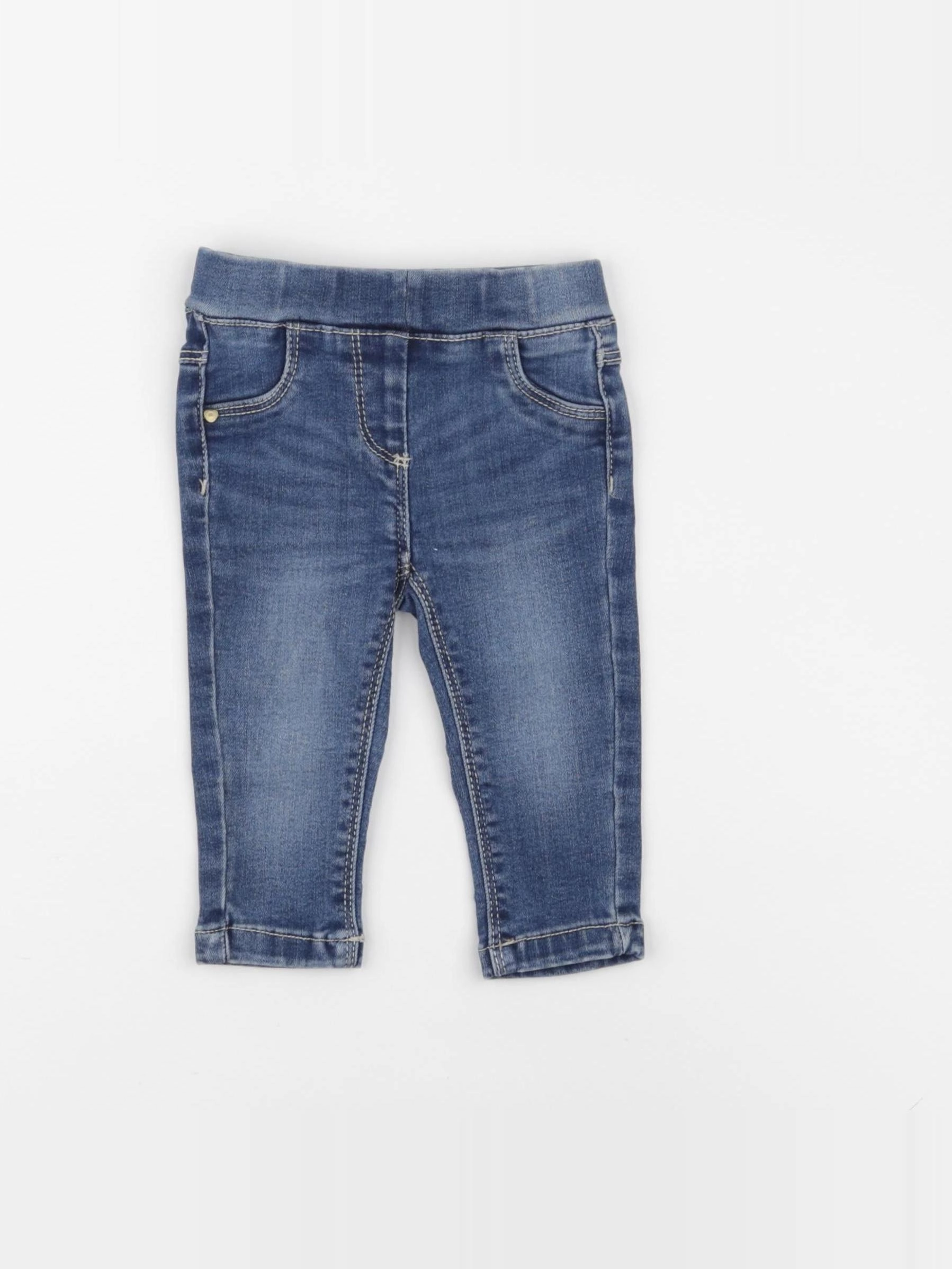 Tape à l'oeil - jegging bleu - 6 mois