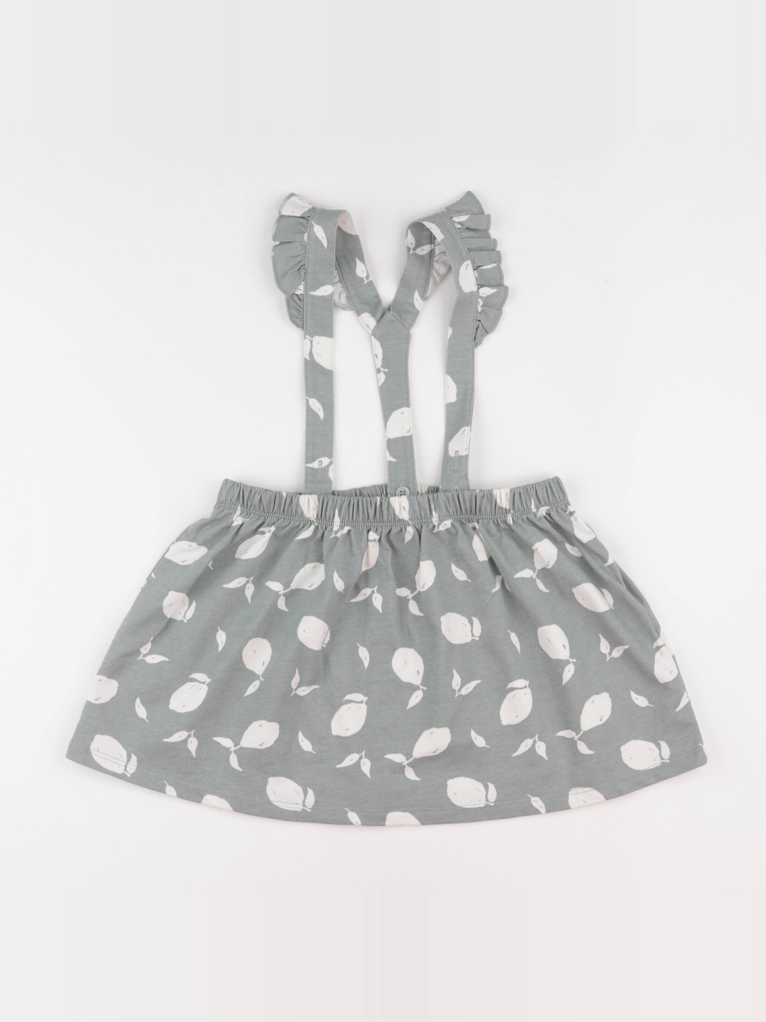 H&M - jupe bleu - 3 ans