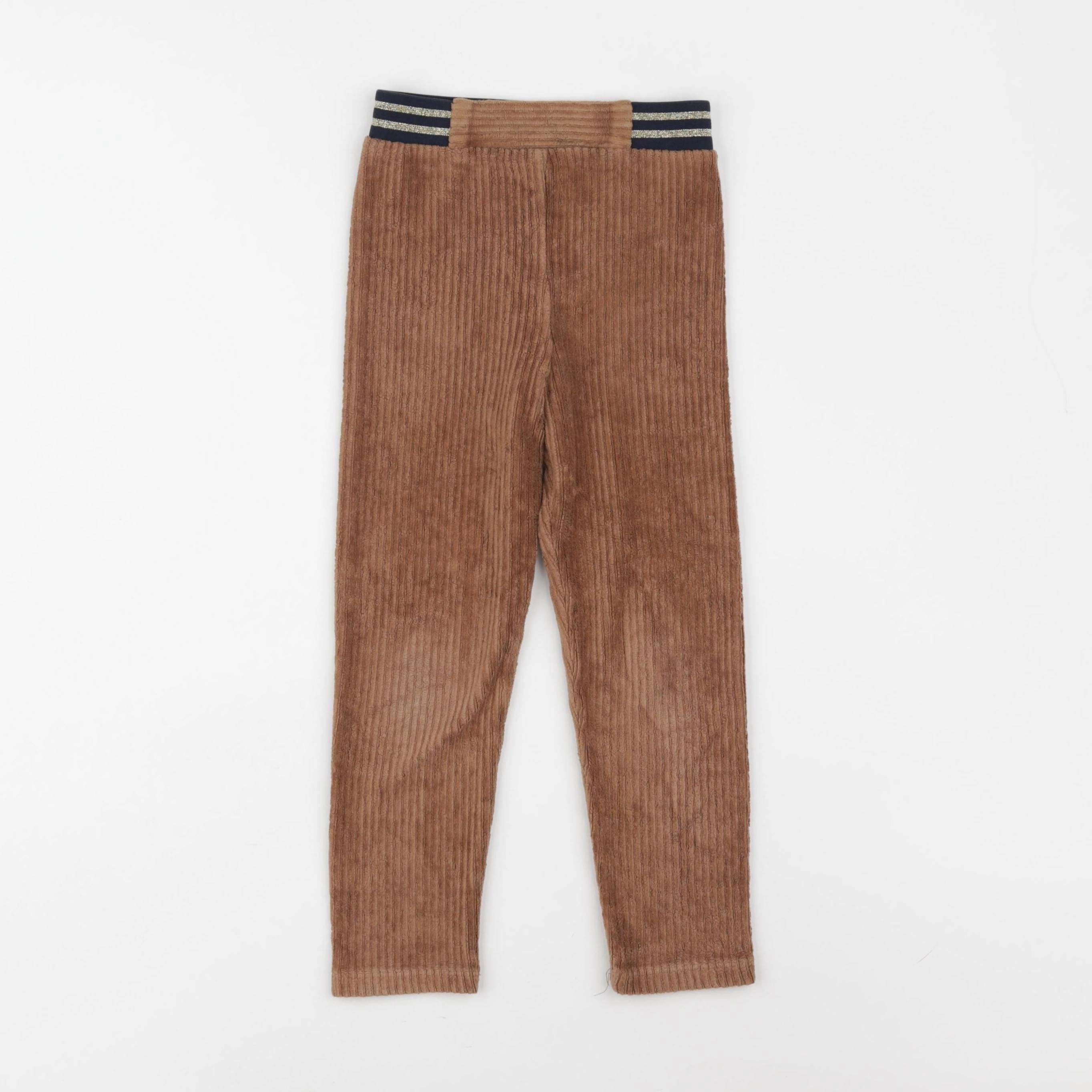 Vertbaudet - legging velours marron - 4 ans