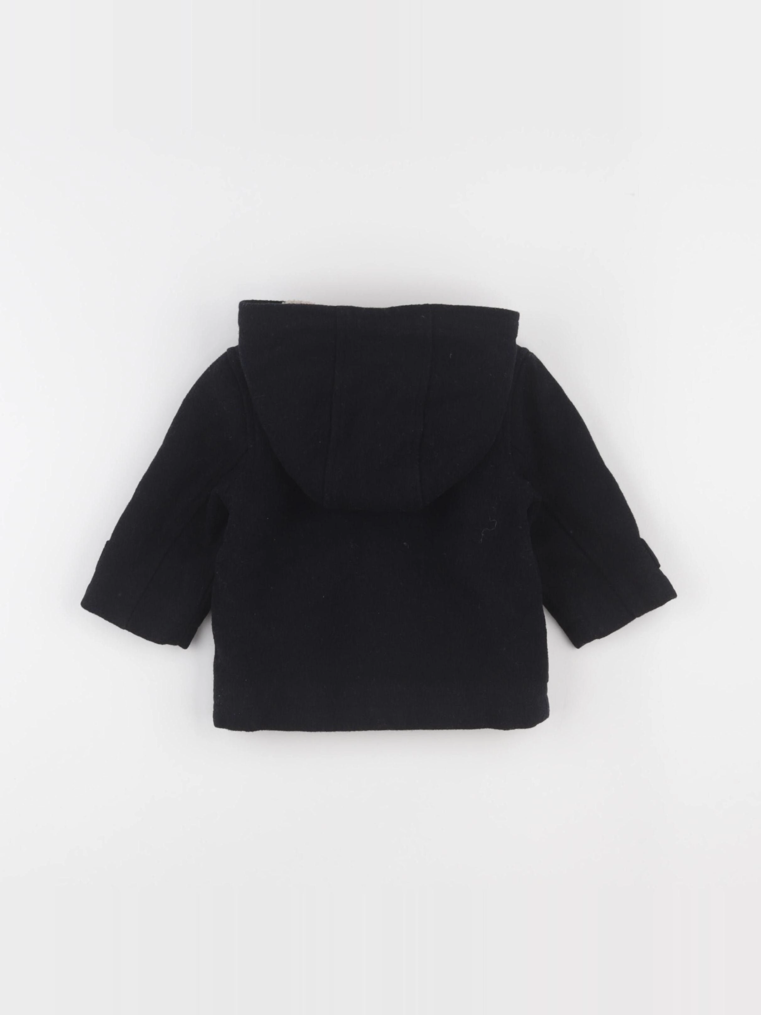Vertbaudet - manteau bleu - 6 mois