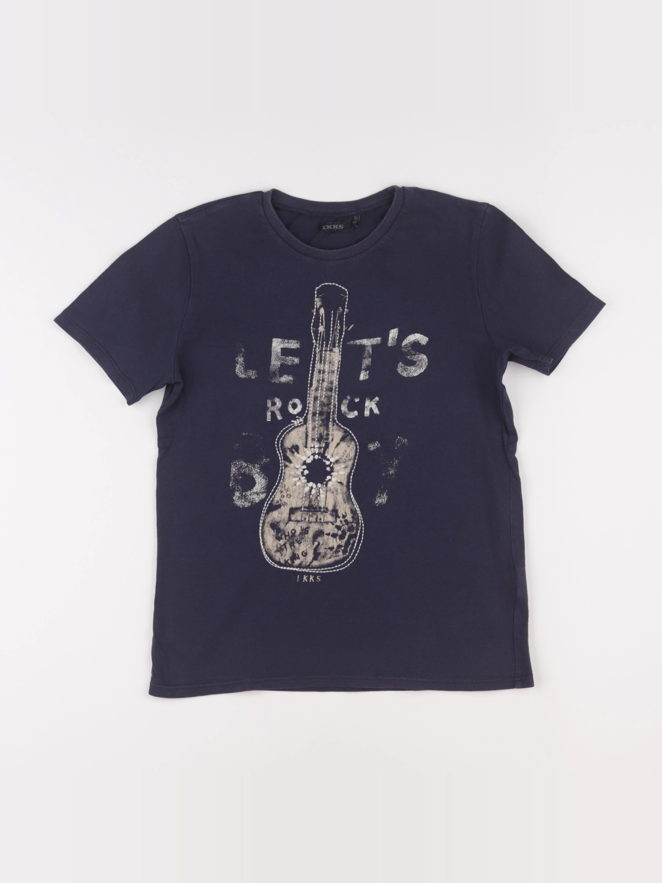 IKKS - tee-shirt bleu - 10 ans