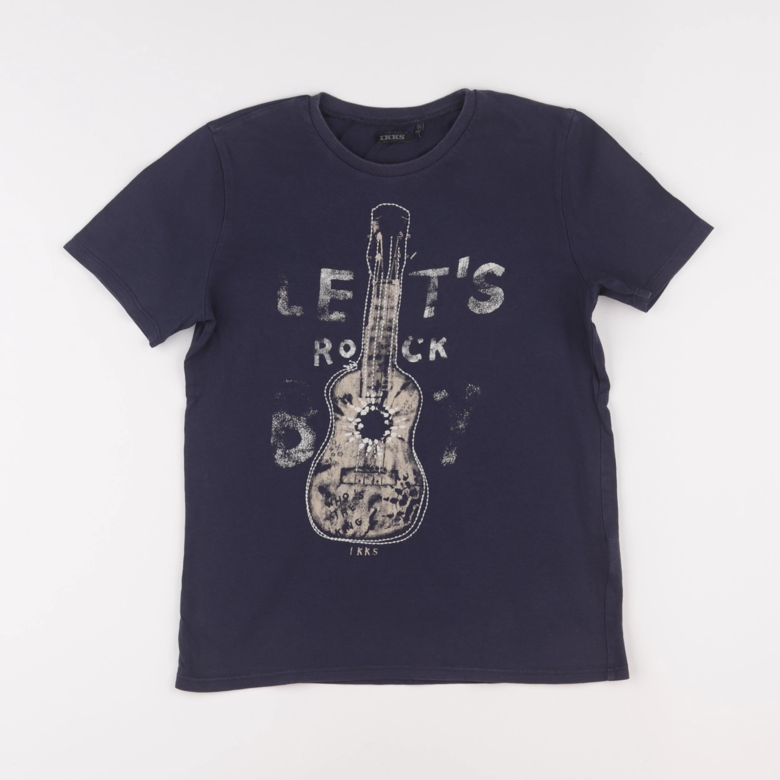 IKKS - tee-shirt bleu - 10 ans