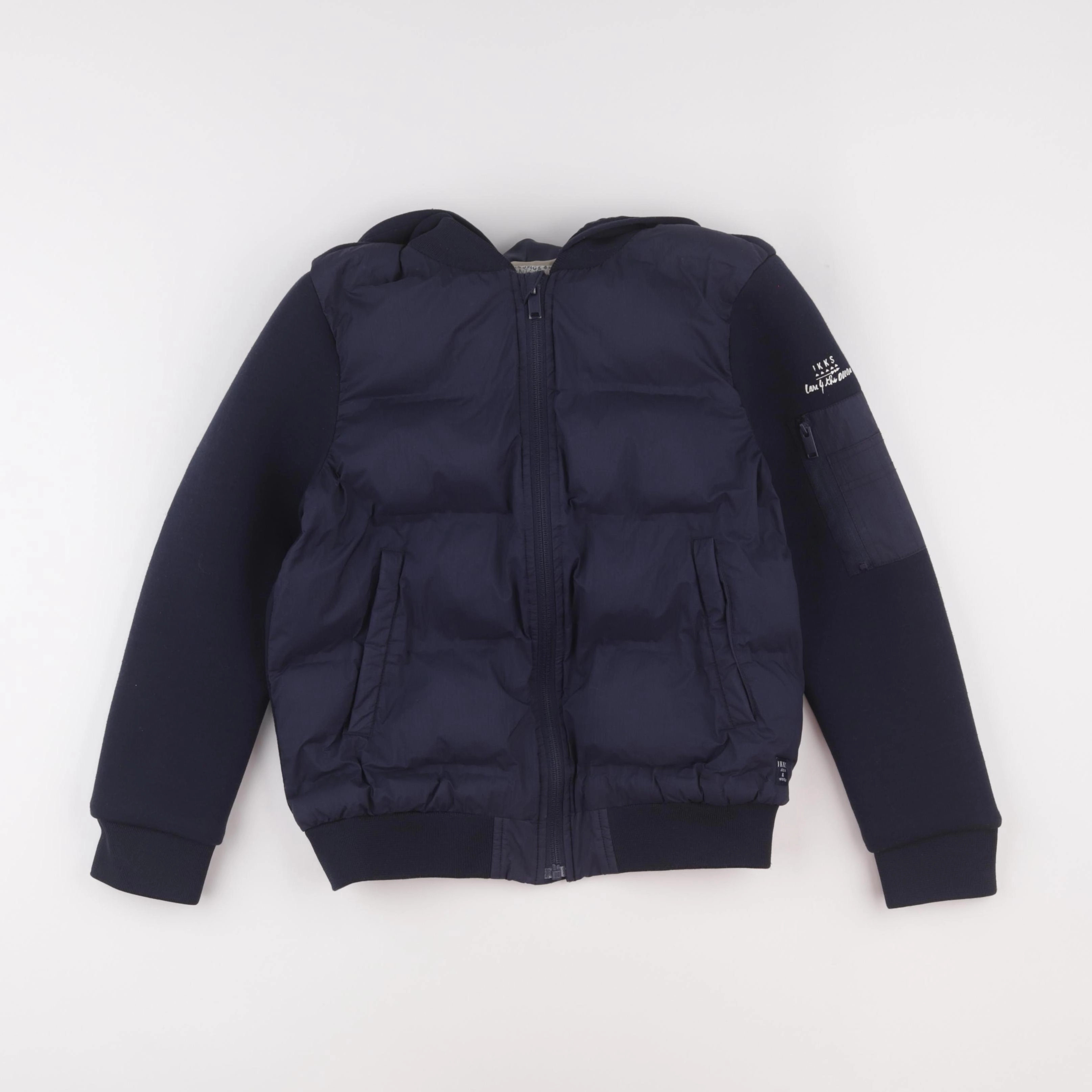 IKKS - sweat bleu - 10 ans