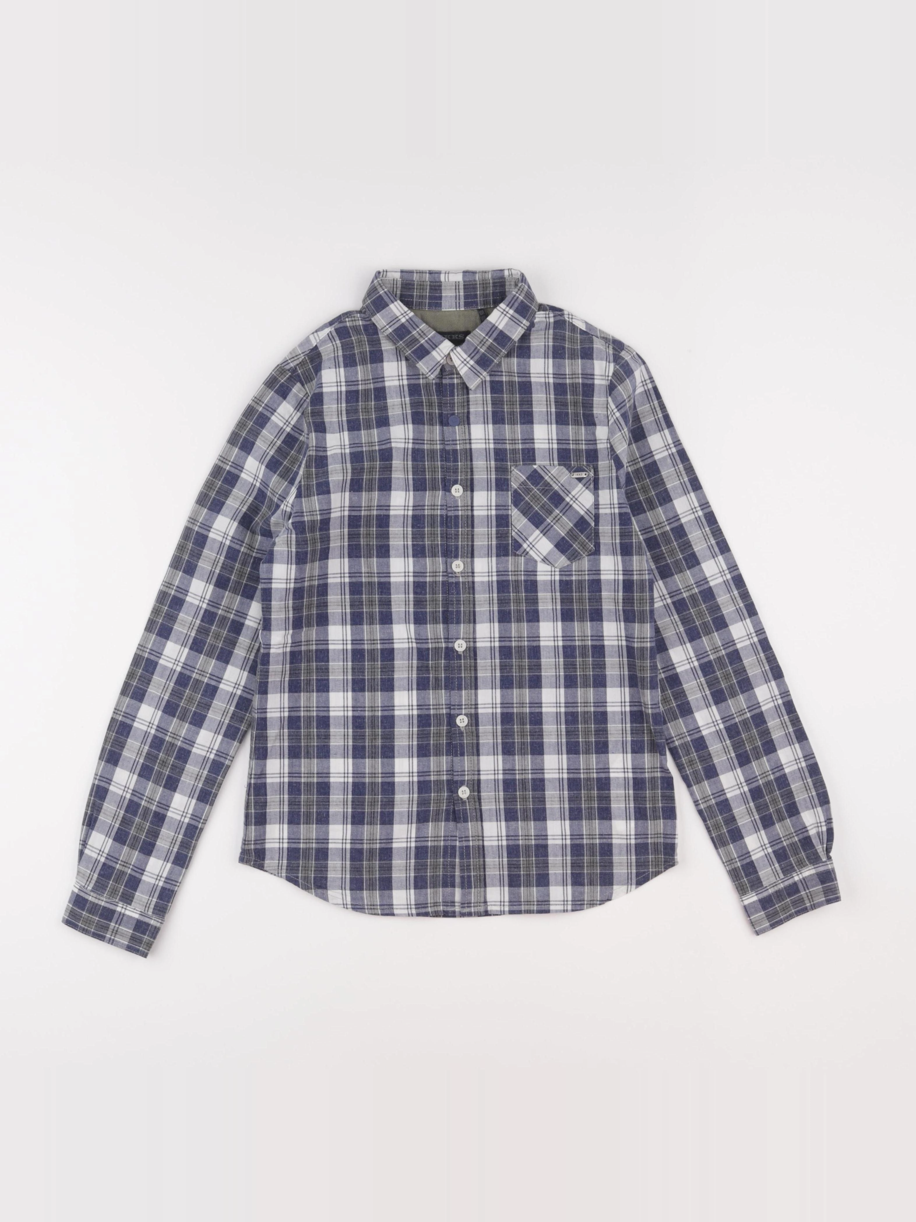 IKKS - chemise bleu - 10 ans