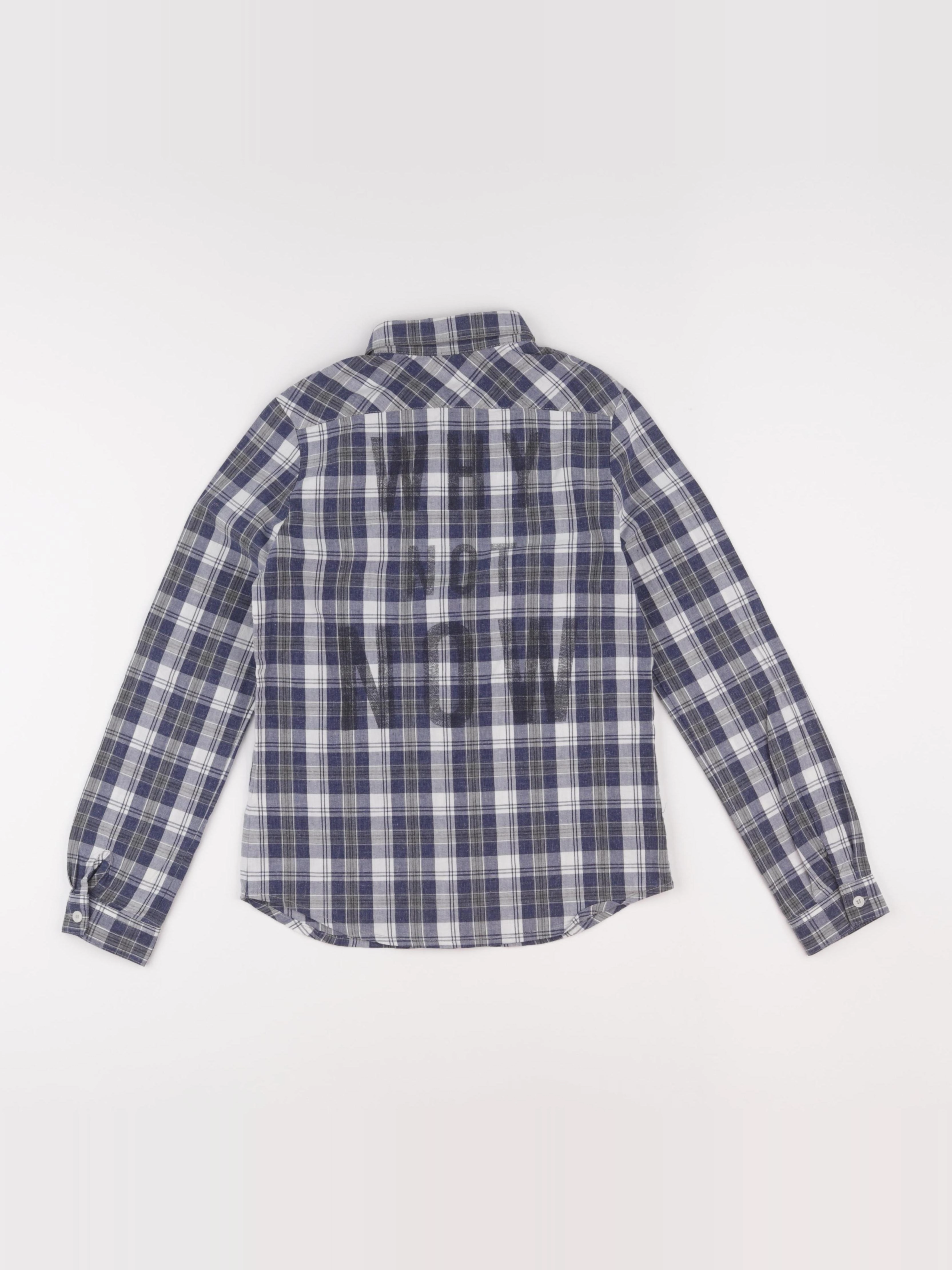 IKKS - chemise bleu - 10 ans