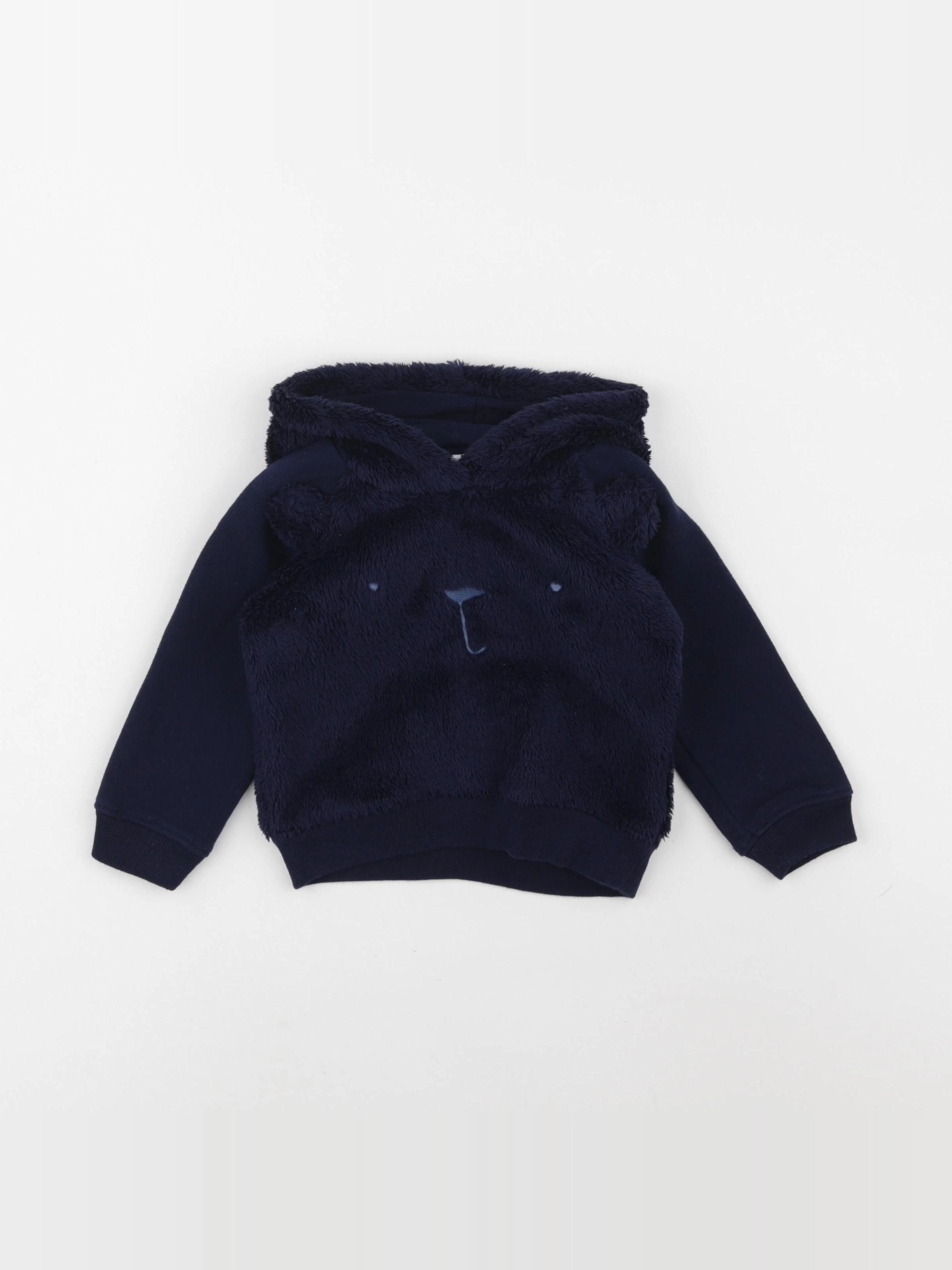 GAP - sweat bleu - 12/18 mois