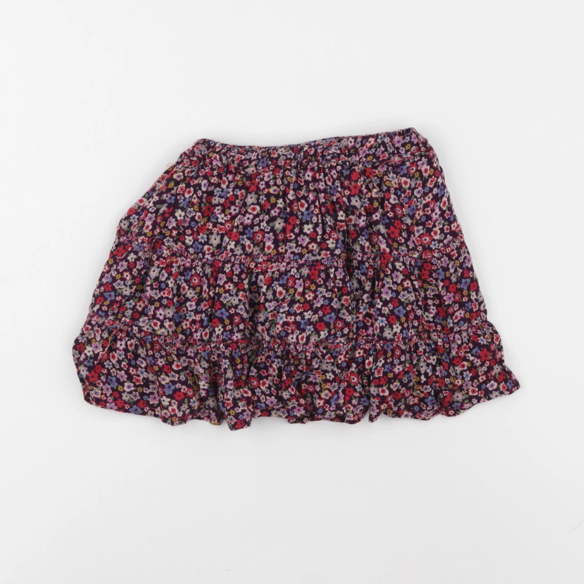 Zara - jupe multicolore - 2/3 ans
