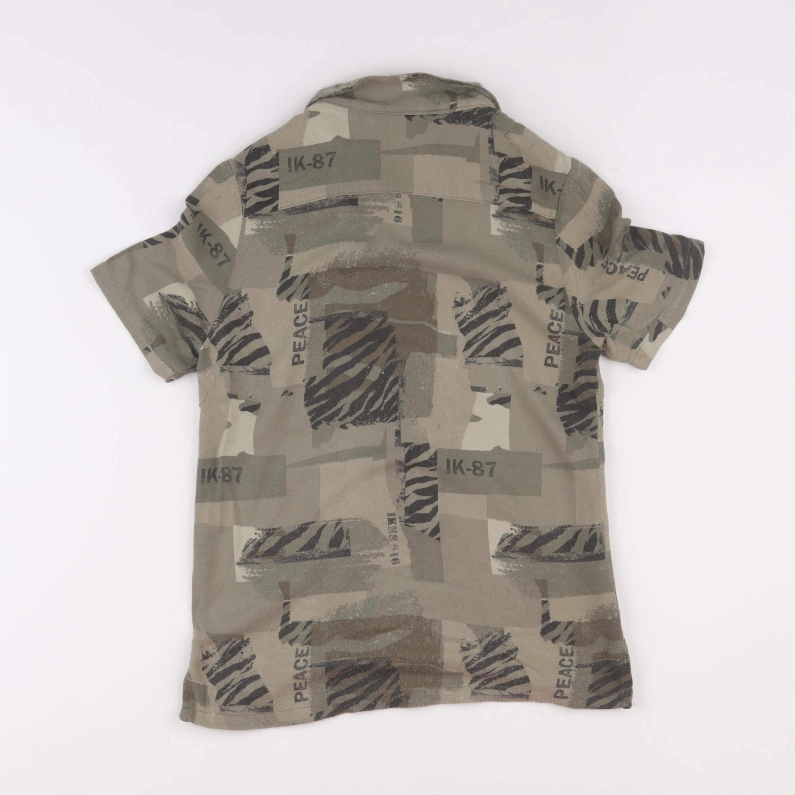 IKKS - chemise vert - 10 ans
