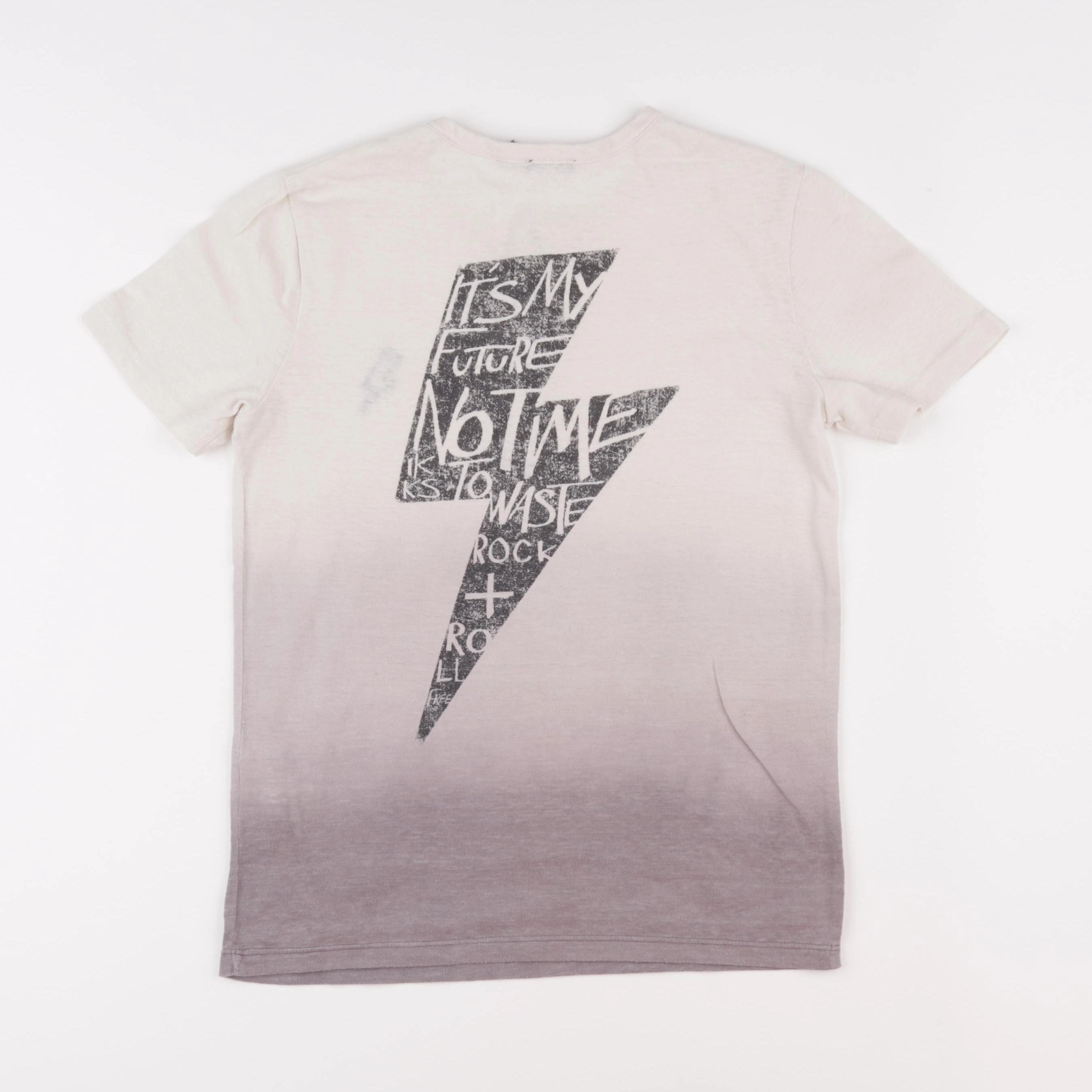 IKKS - tee-shirt beige - 10 ans