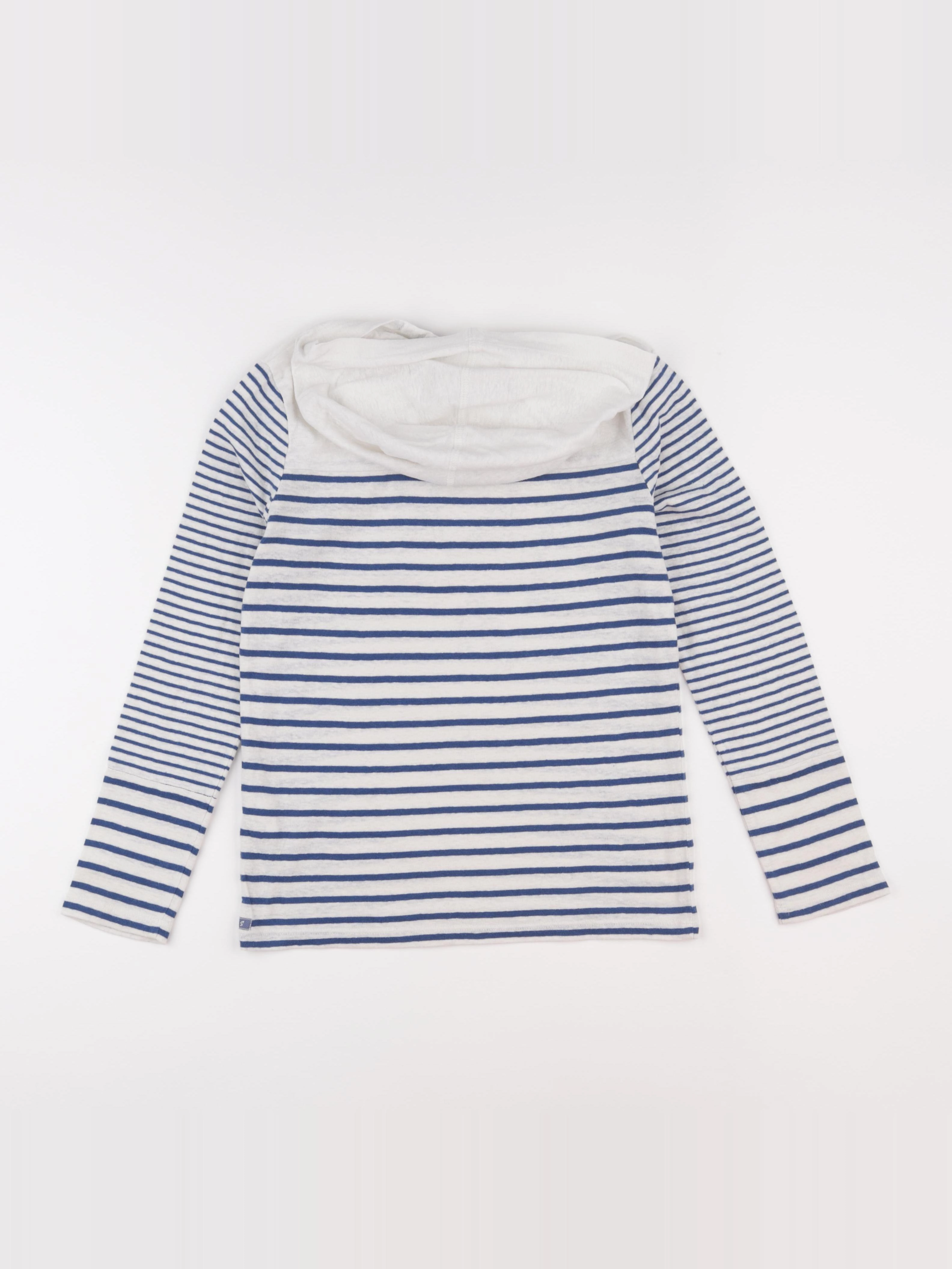 IKKS - tee-shirt bleu, blanc - 10 ans