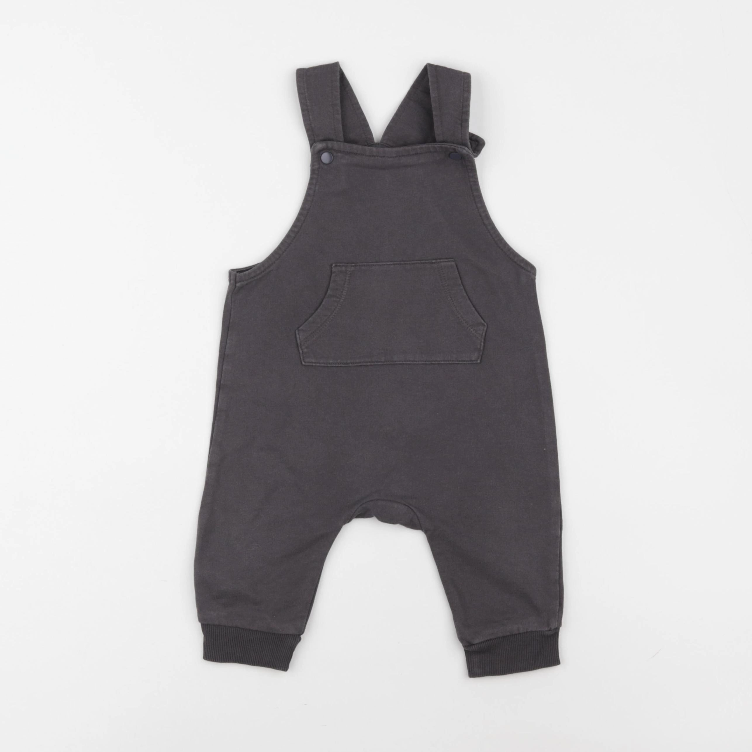 H&M - combinaison gris - 6/9 mois