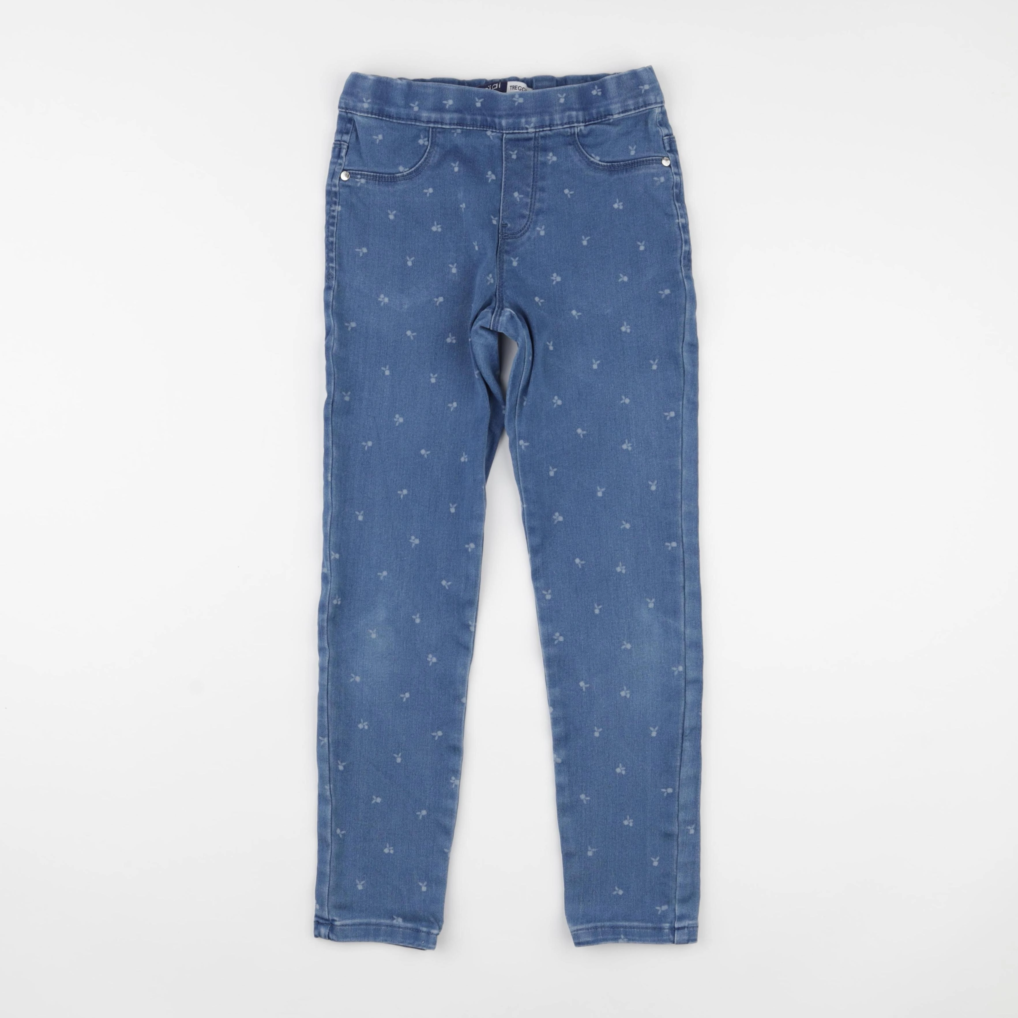 Okaidi - jegging bleu - 8 ans