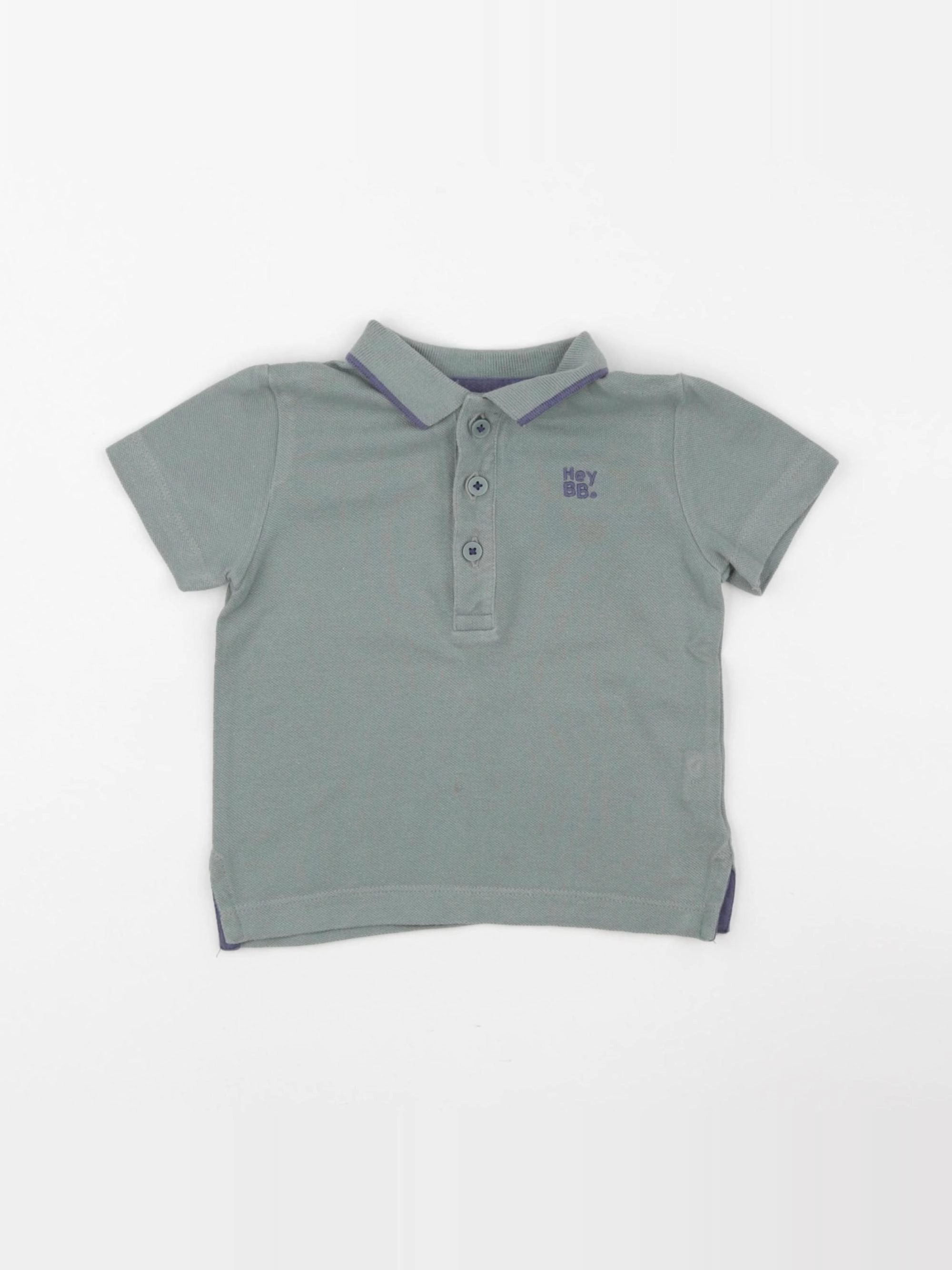 Boutchou - polo vert - 12 mois