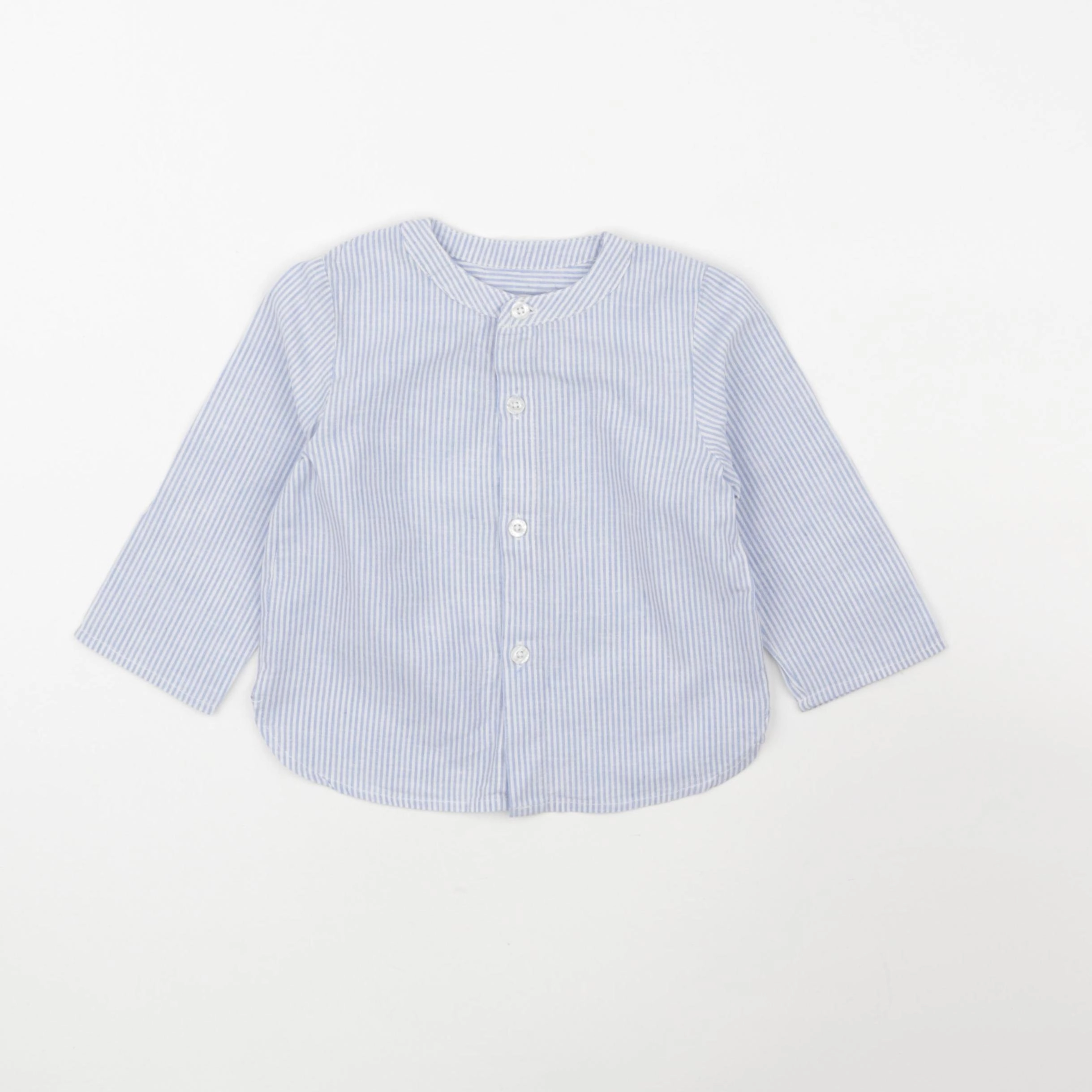 Cyrillus - chemise bleu - 12 mois