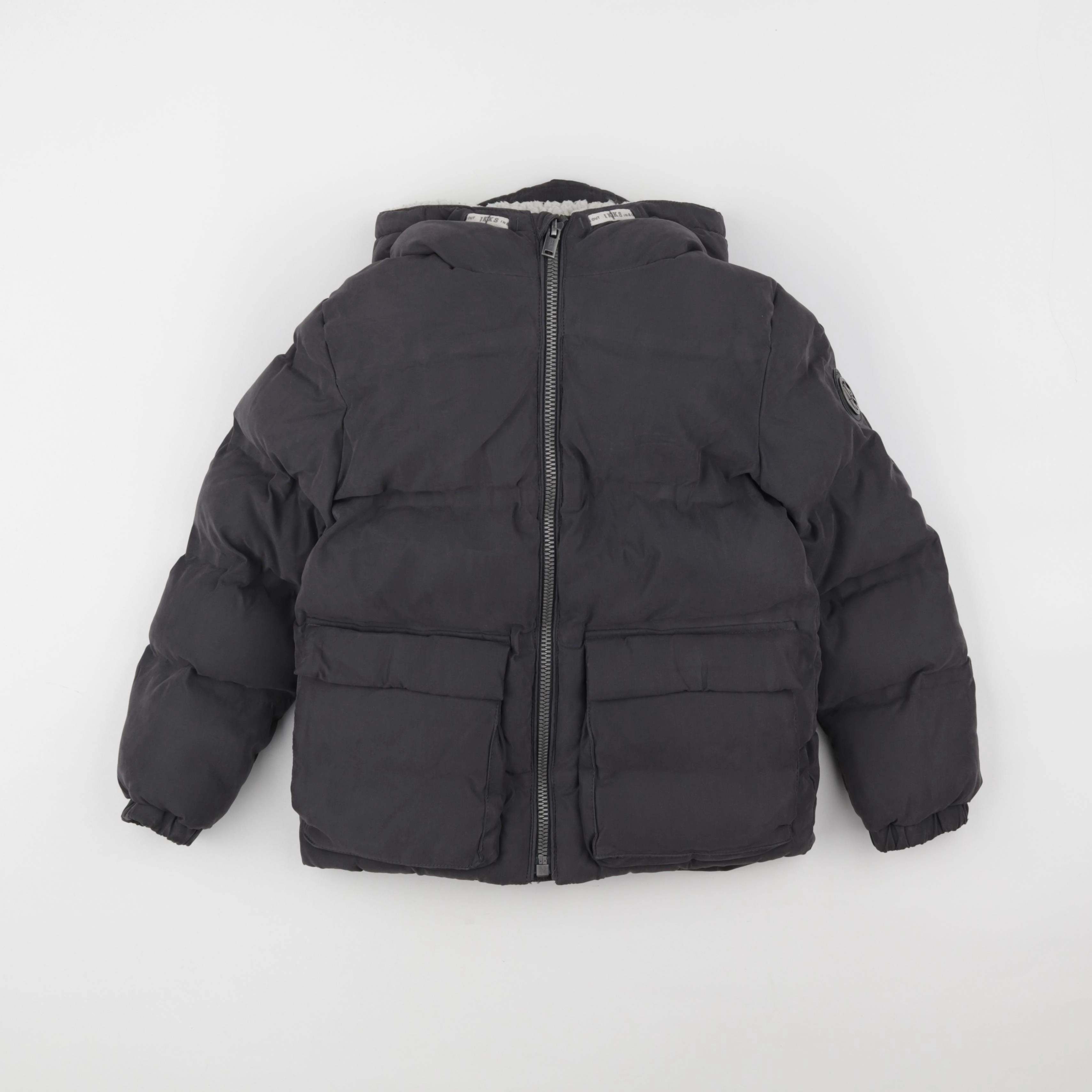 IKKS - manteau gris - 8 ans