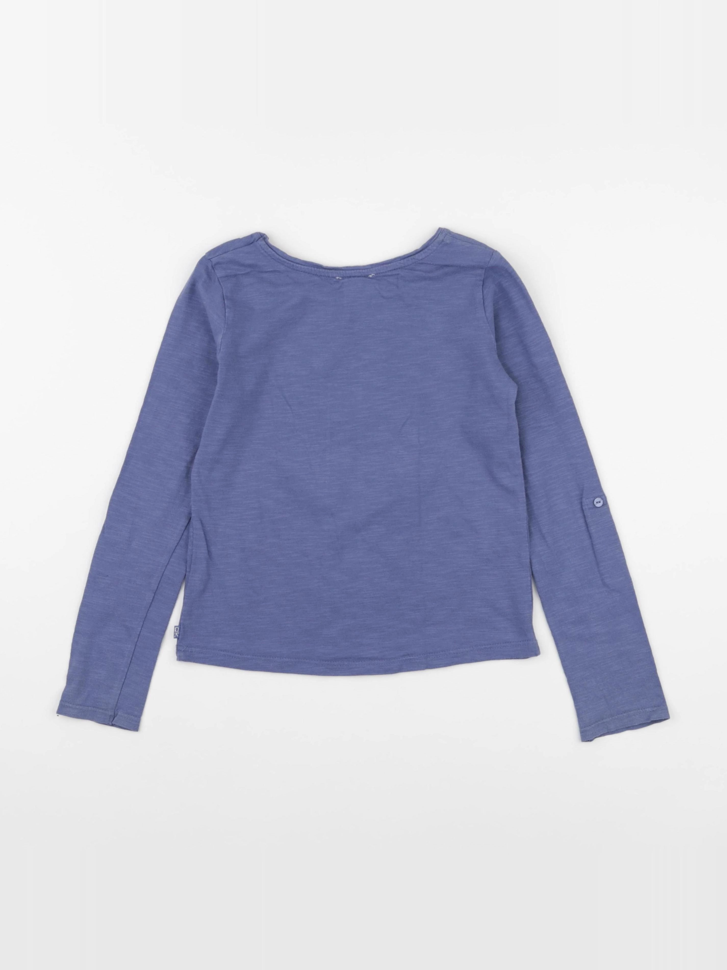 Okaidi - tee-shirt bleu - 8 ans