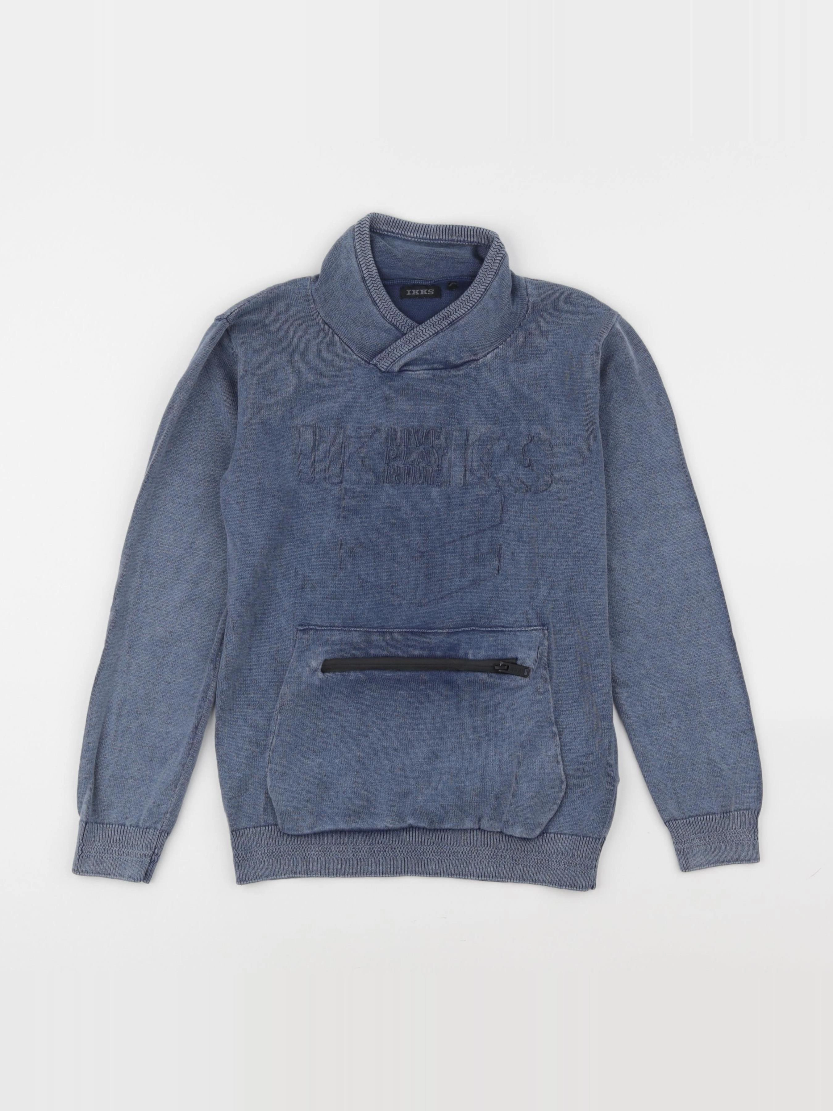IKKS - pull bleu - 8 ans