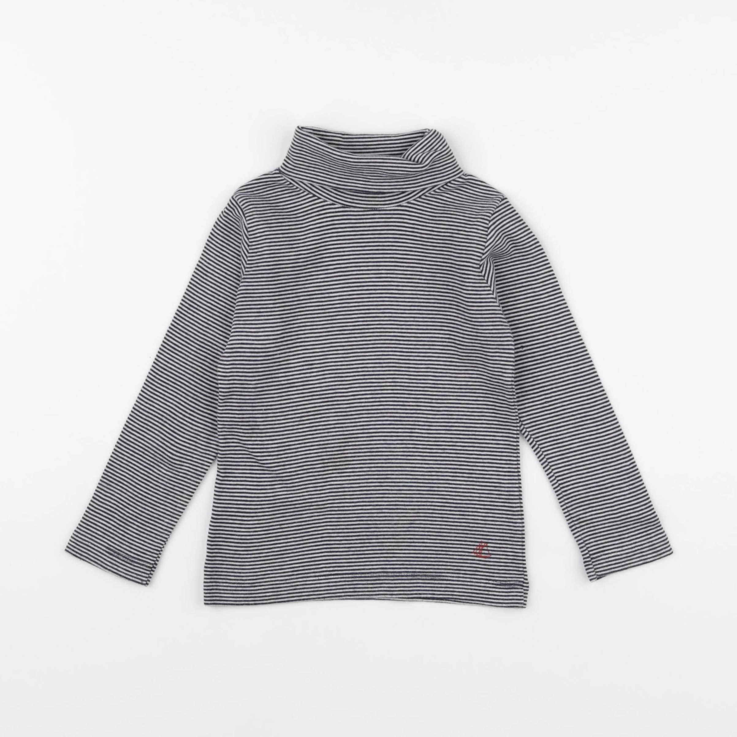 Petit Bateau - sous-pull bleu - 3 ans