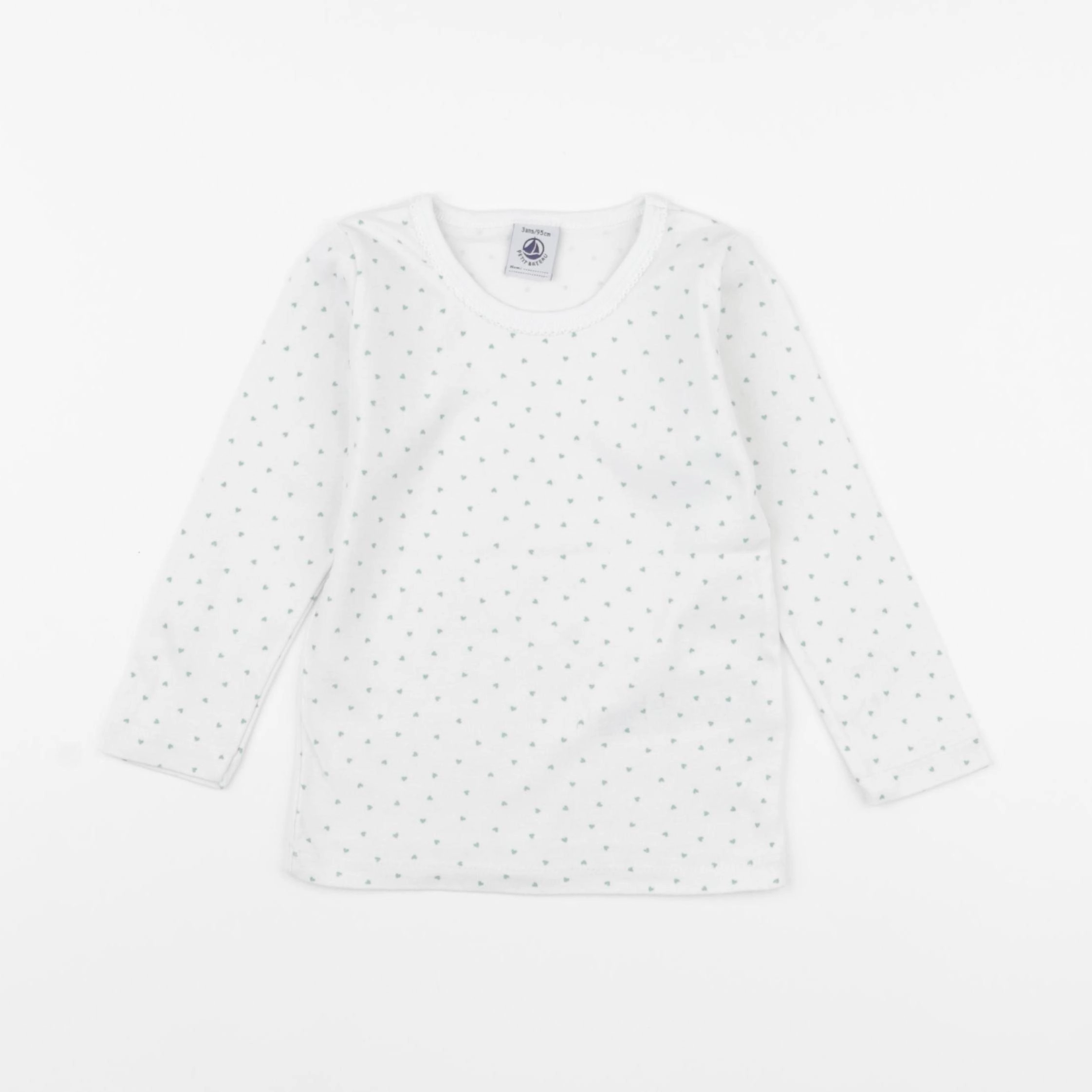 Petit Bateau - maillot de corps blanc - 3 ans