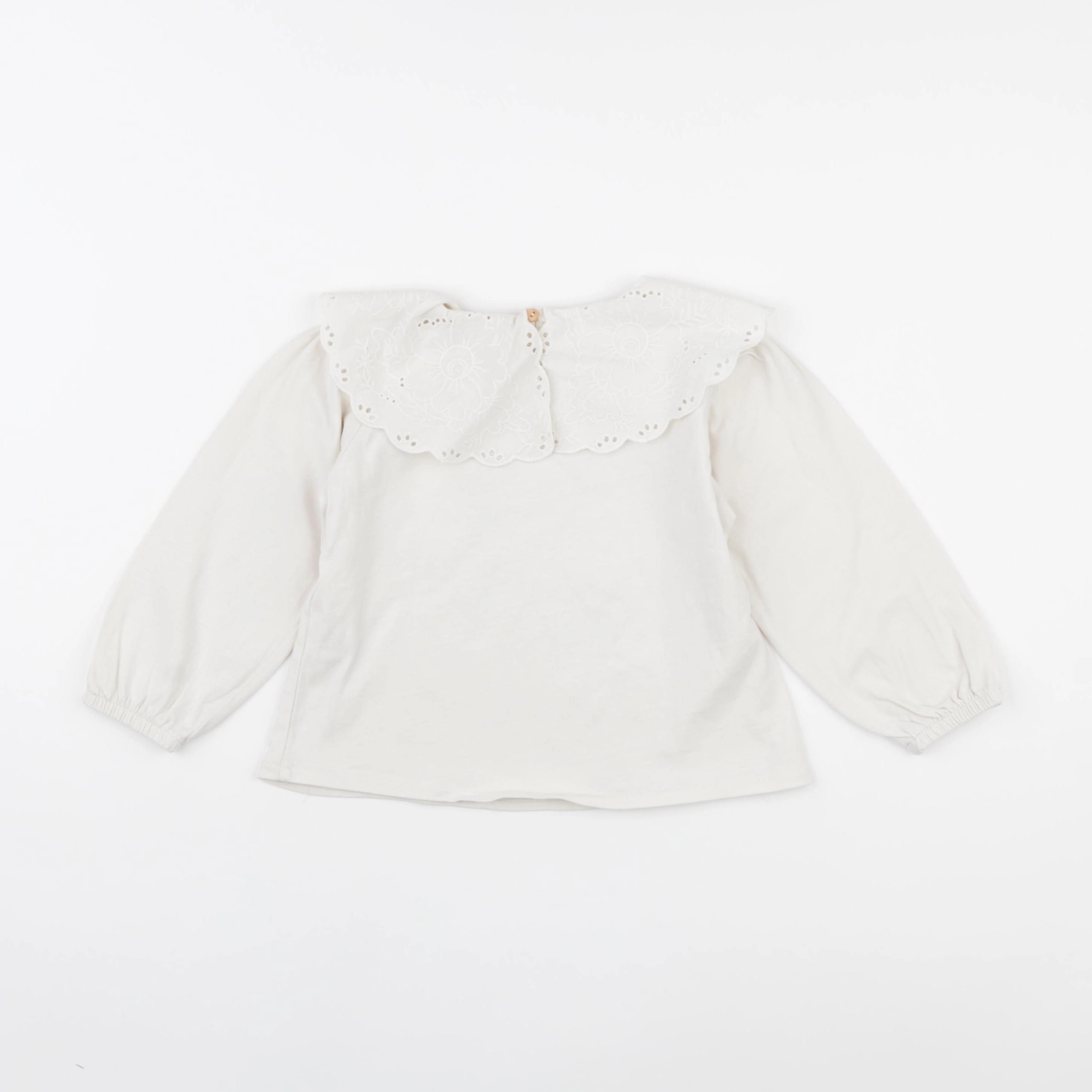 Zara - tee-shirt beige - 3 ans
