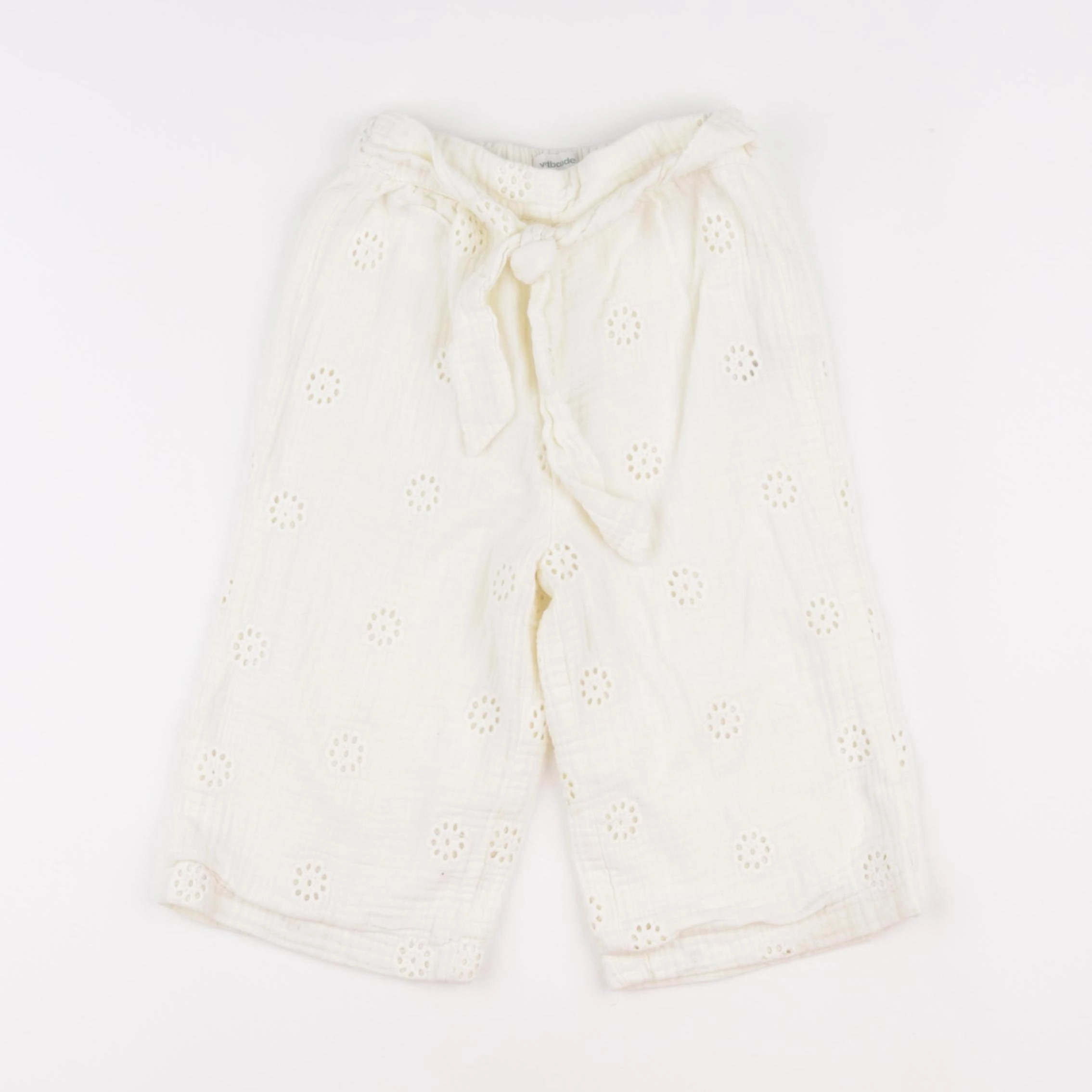 Vertbaudet - pantalon beige - 3 ans