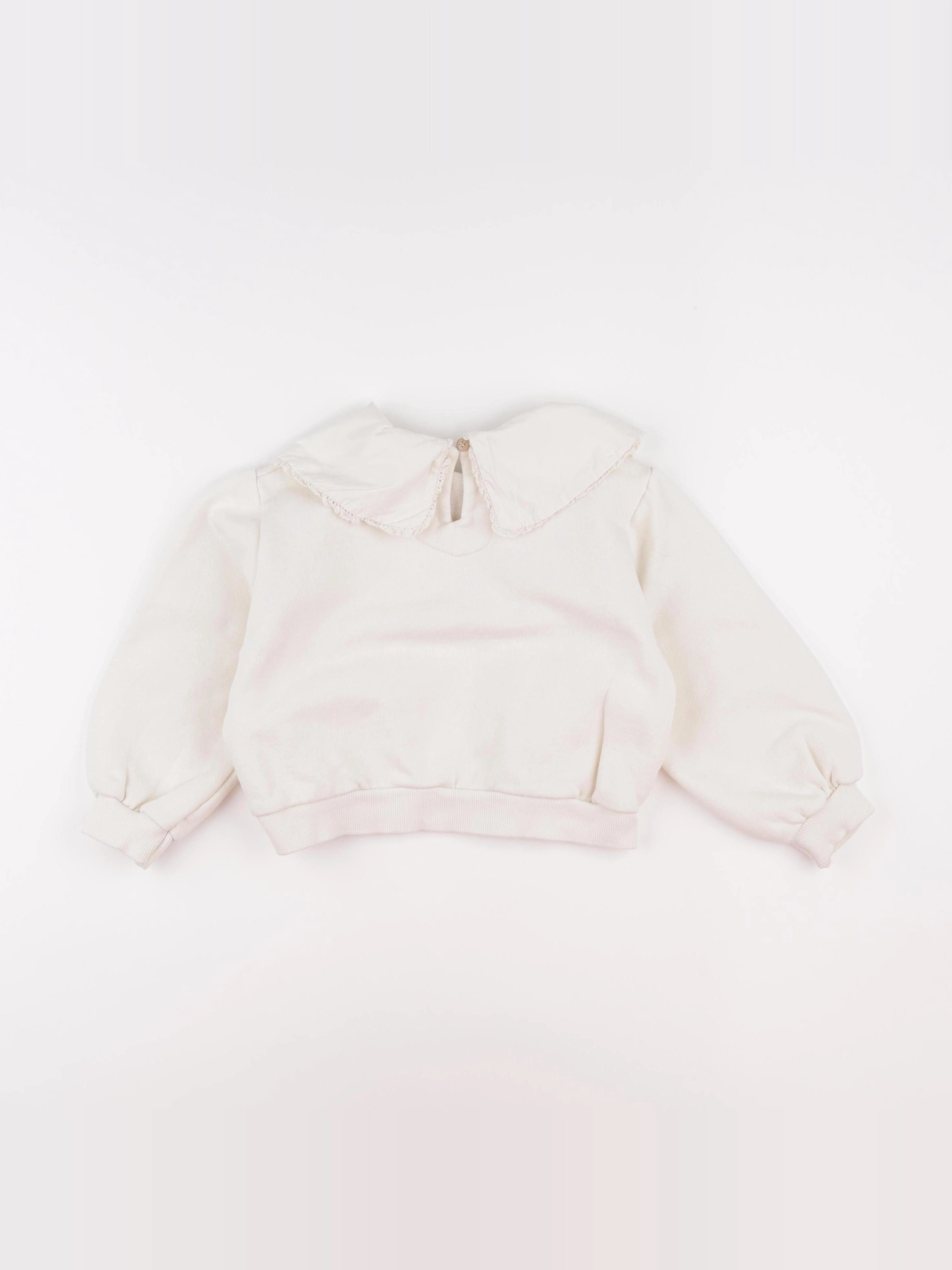 Zara - sweat beige - 4/5 ans