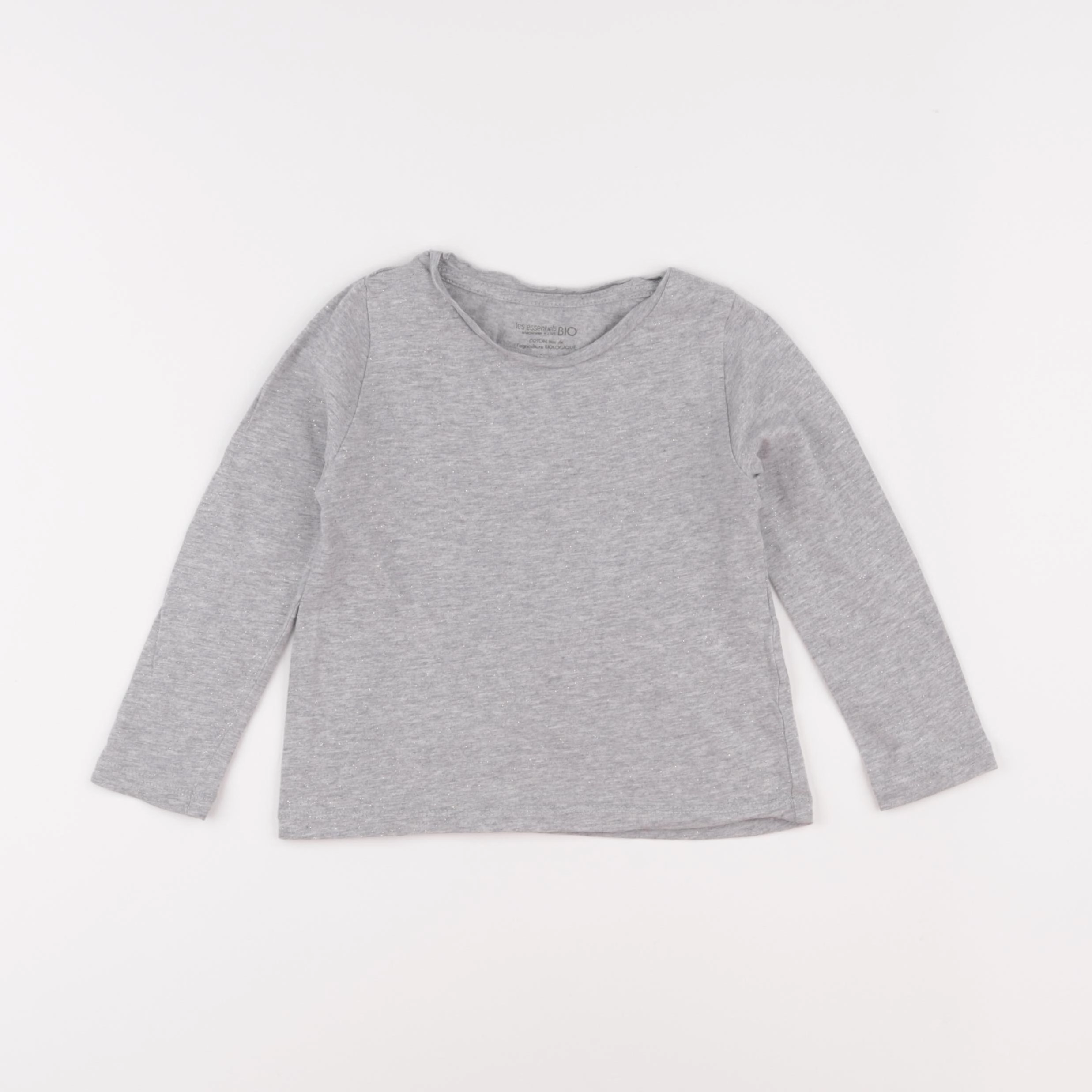 Monoprix - tee-shirt gris, or - 3 ans