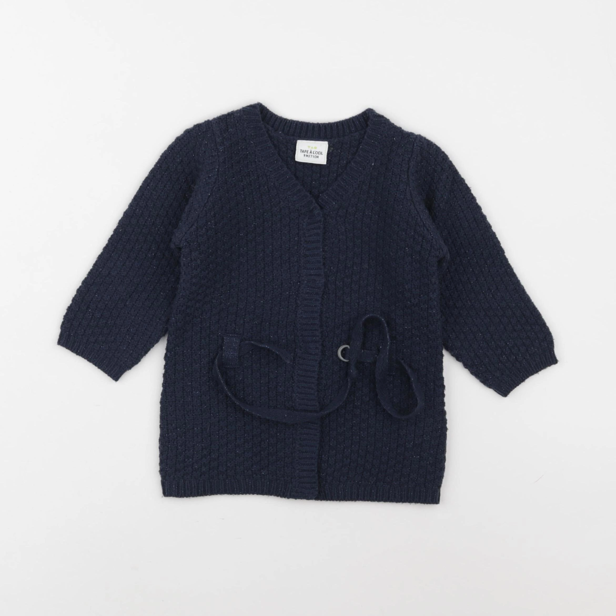 Tape à l'oeil - robe bleu - 9 mois