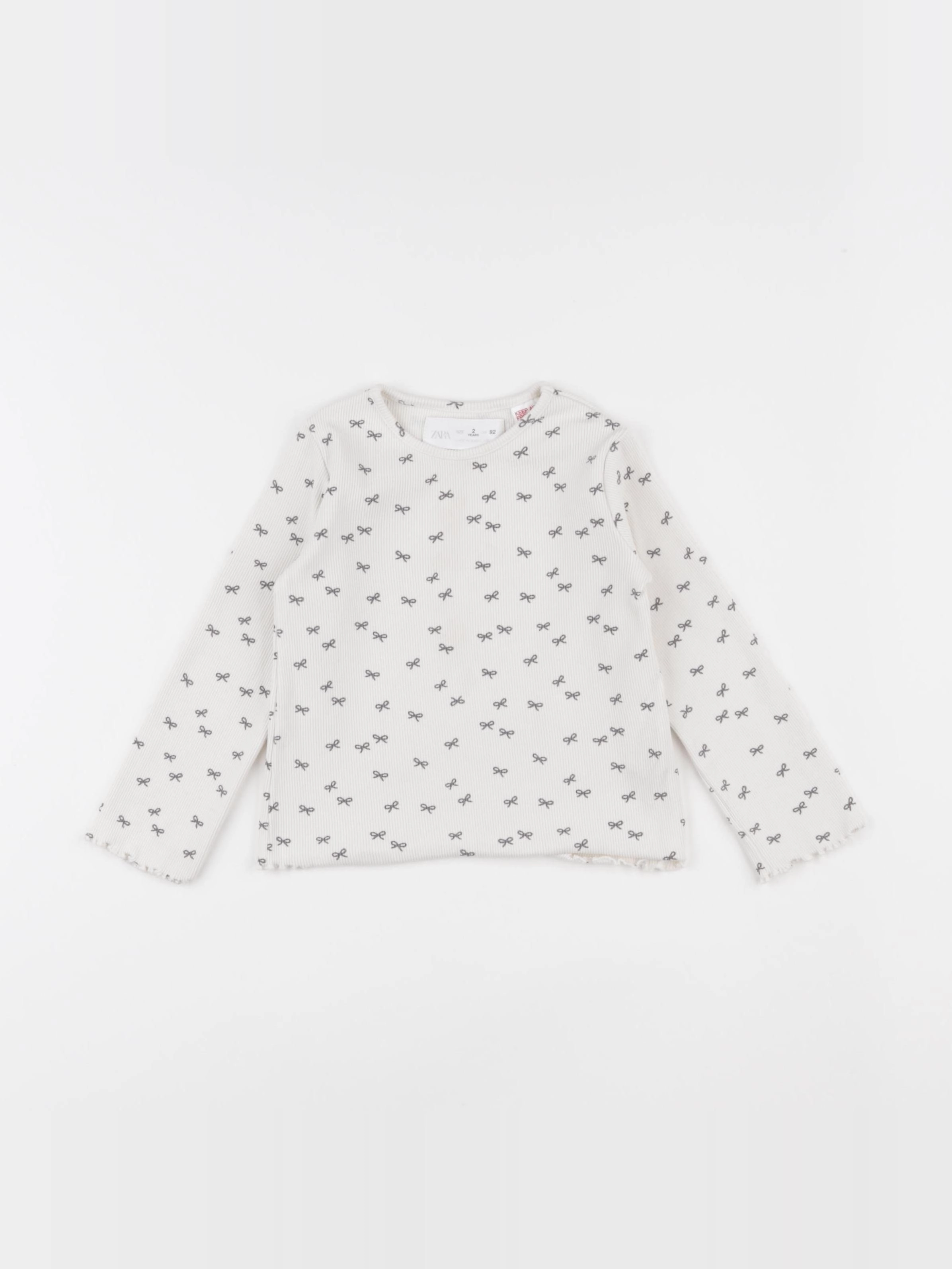 Zara - tee-shirt blanc - 2 ans