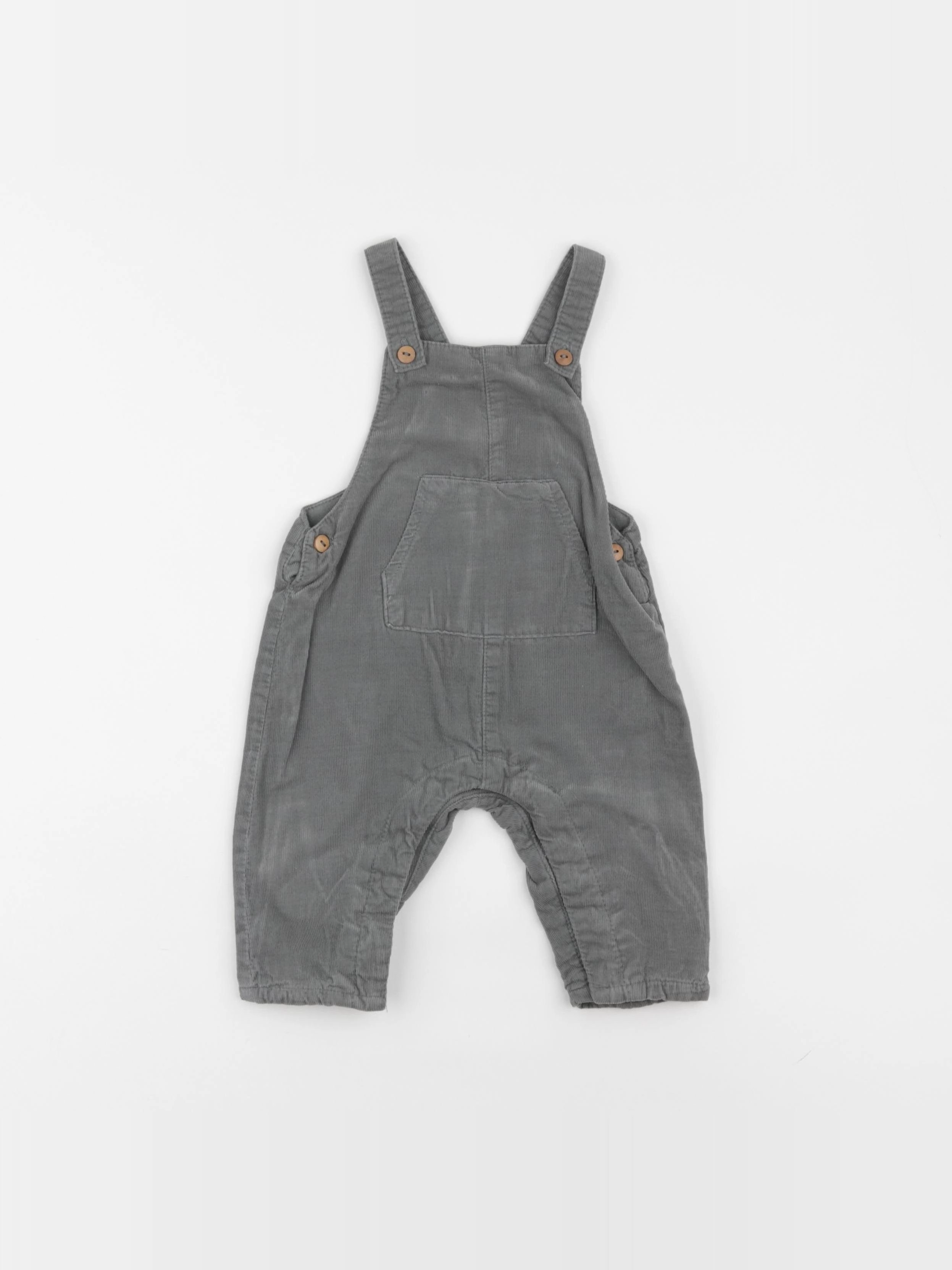 Zara - salopette vert - 3/6 mois