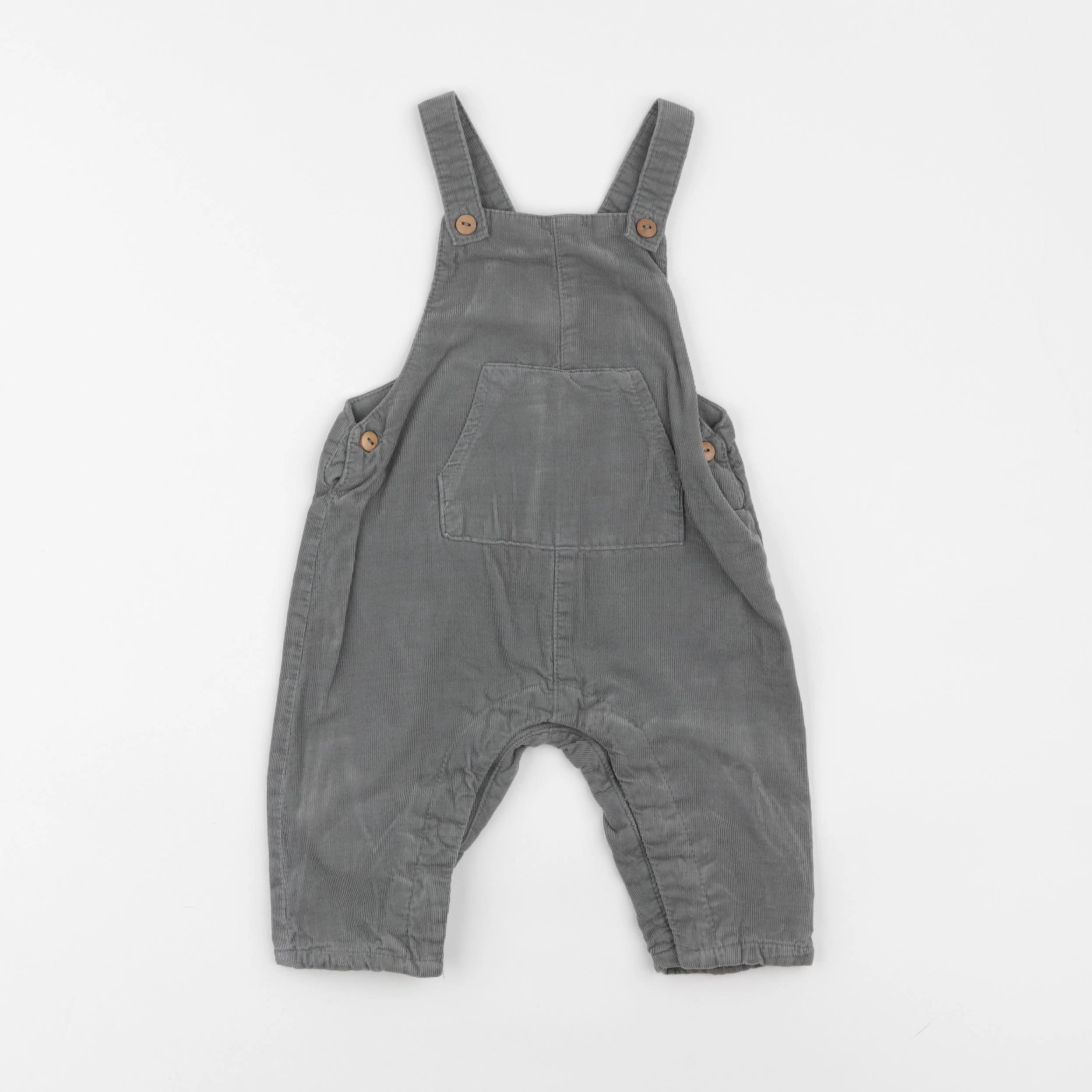Zara - salopette vert - 3/6 mois