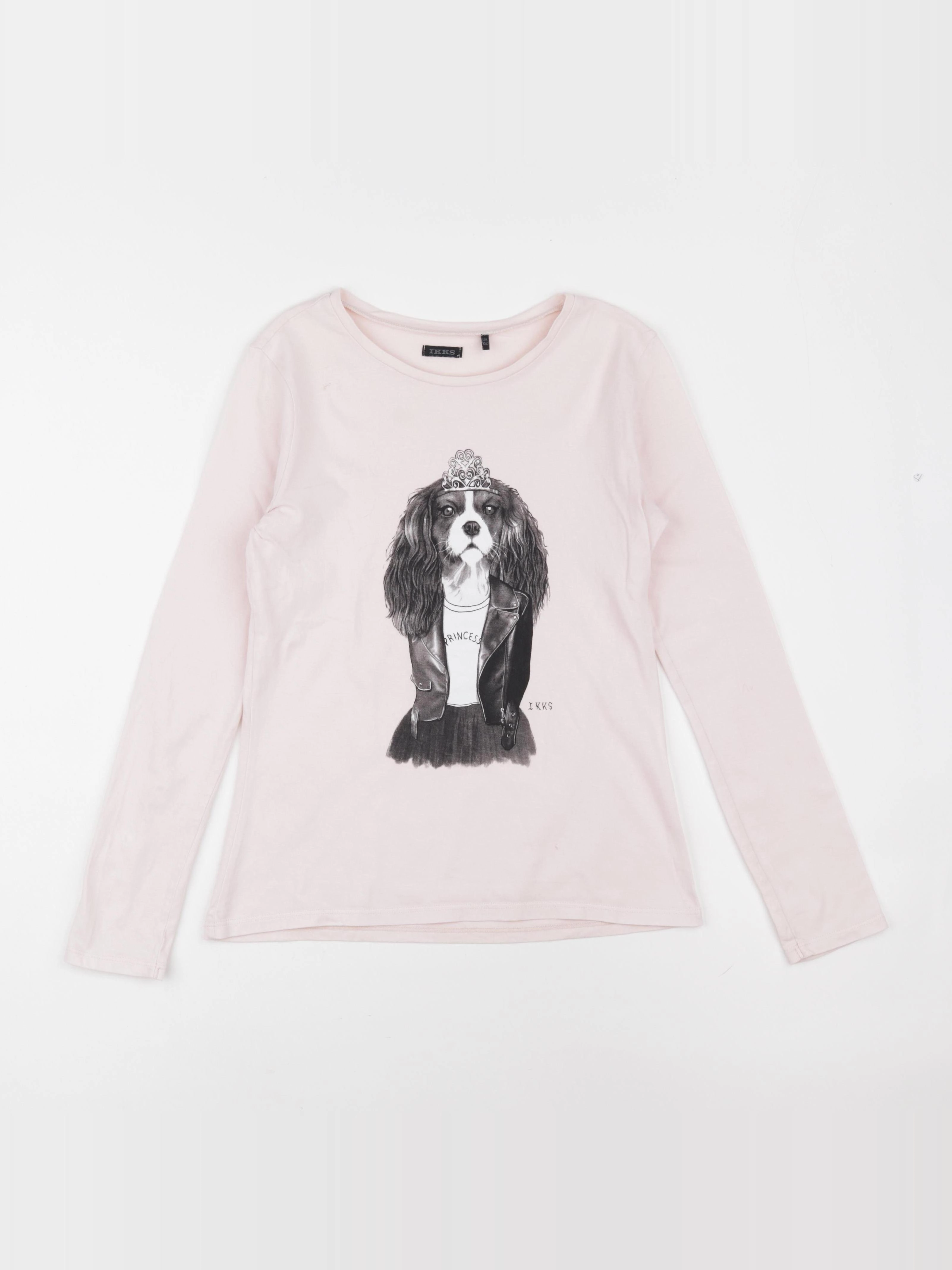 IKKS - tee-shirt rose - 12 ans