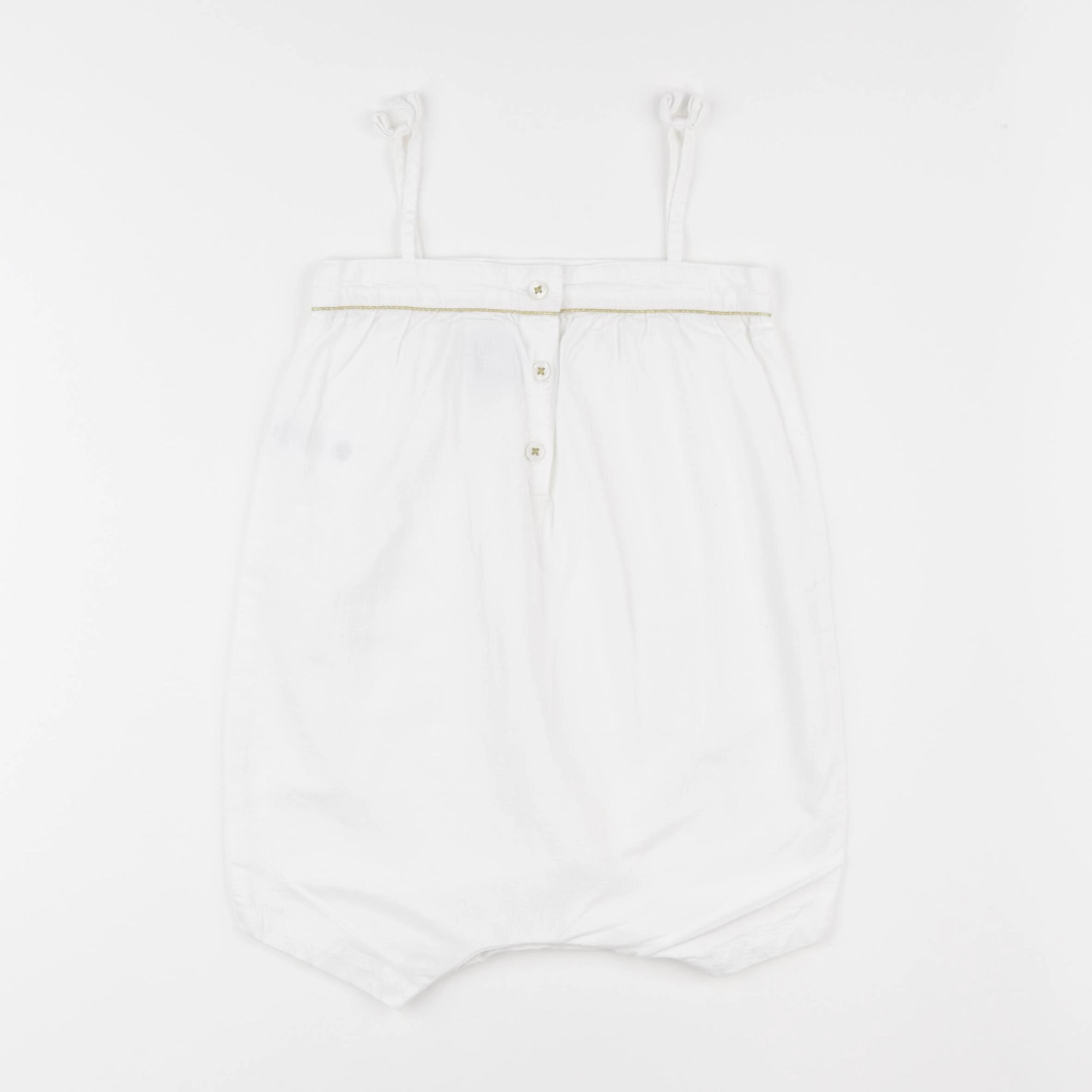 Petit Bateau - combinaison blanc - 24 mois