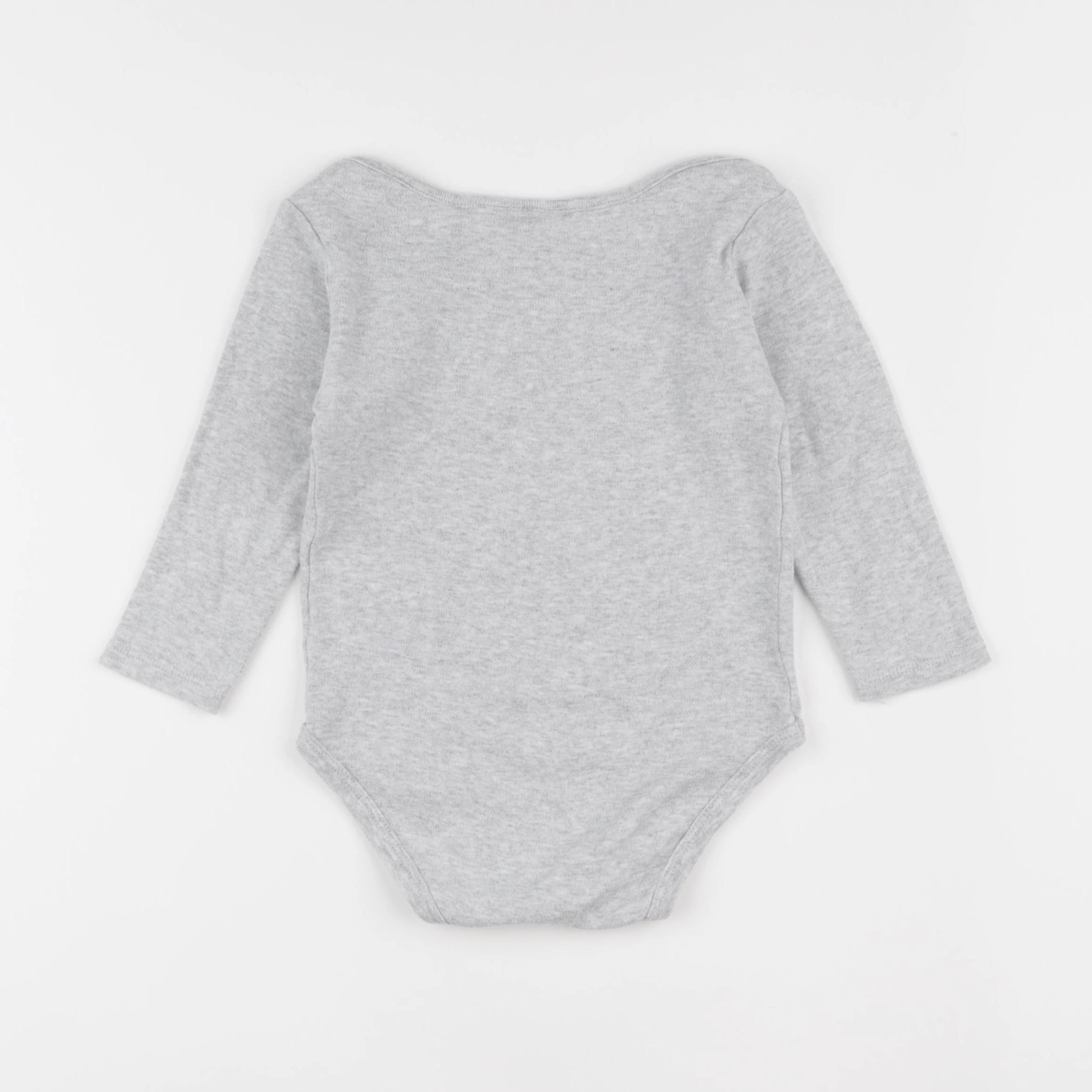 Zara - body gris - 2/3 ans