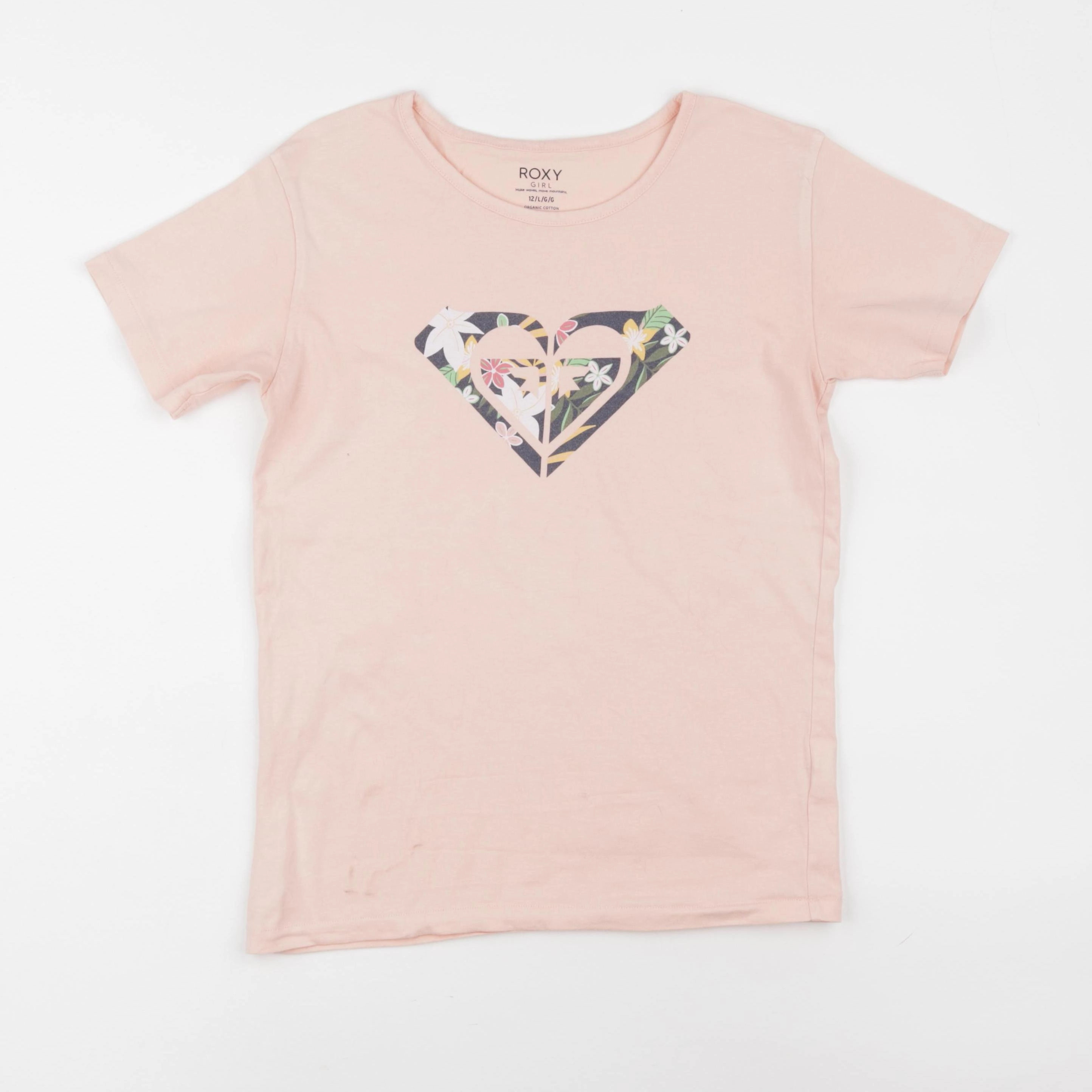 Roxy - tee-shirt rose - 12 ans