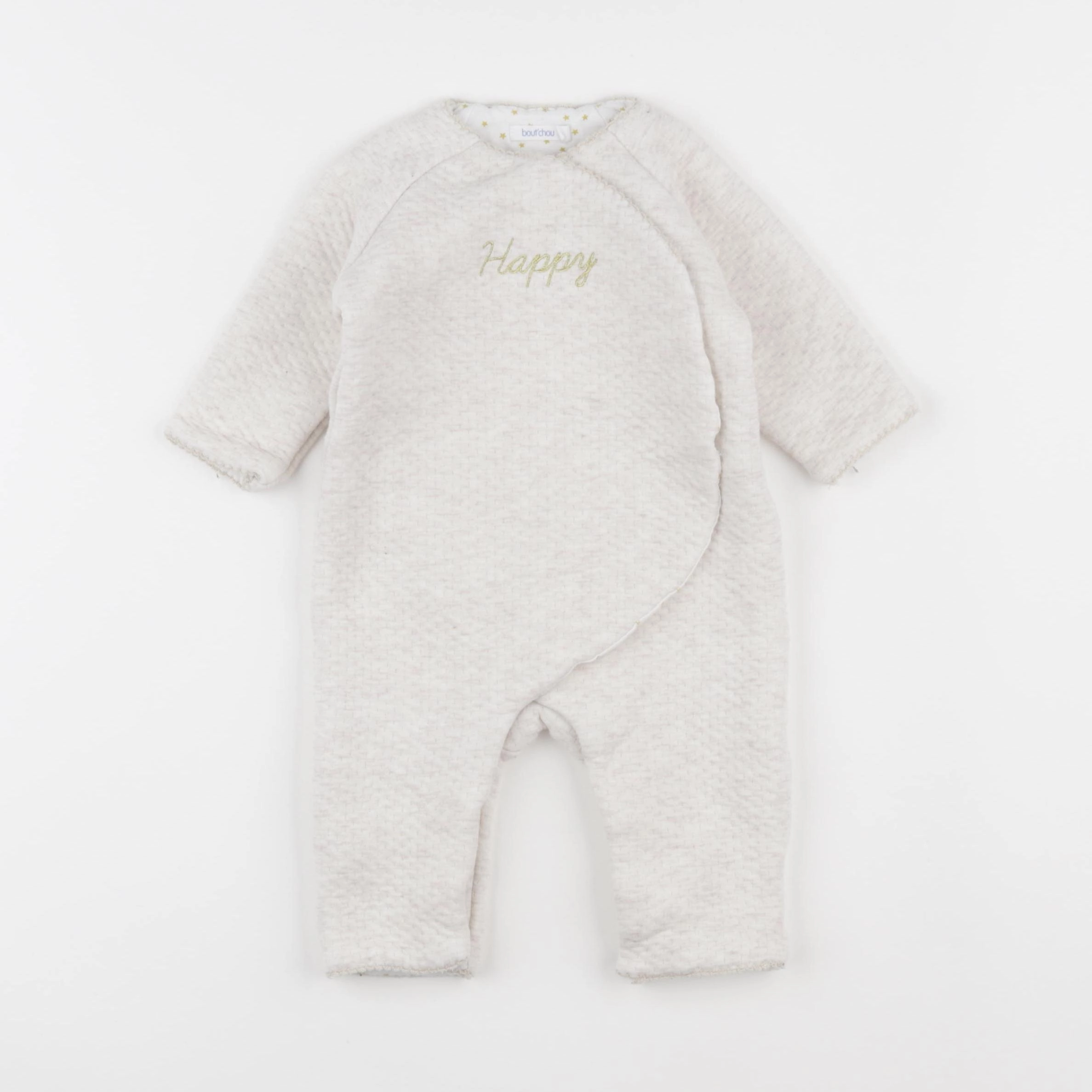 Boutchou - pyjama coton beige - 6 mois