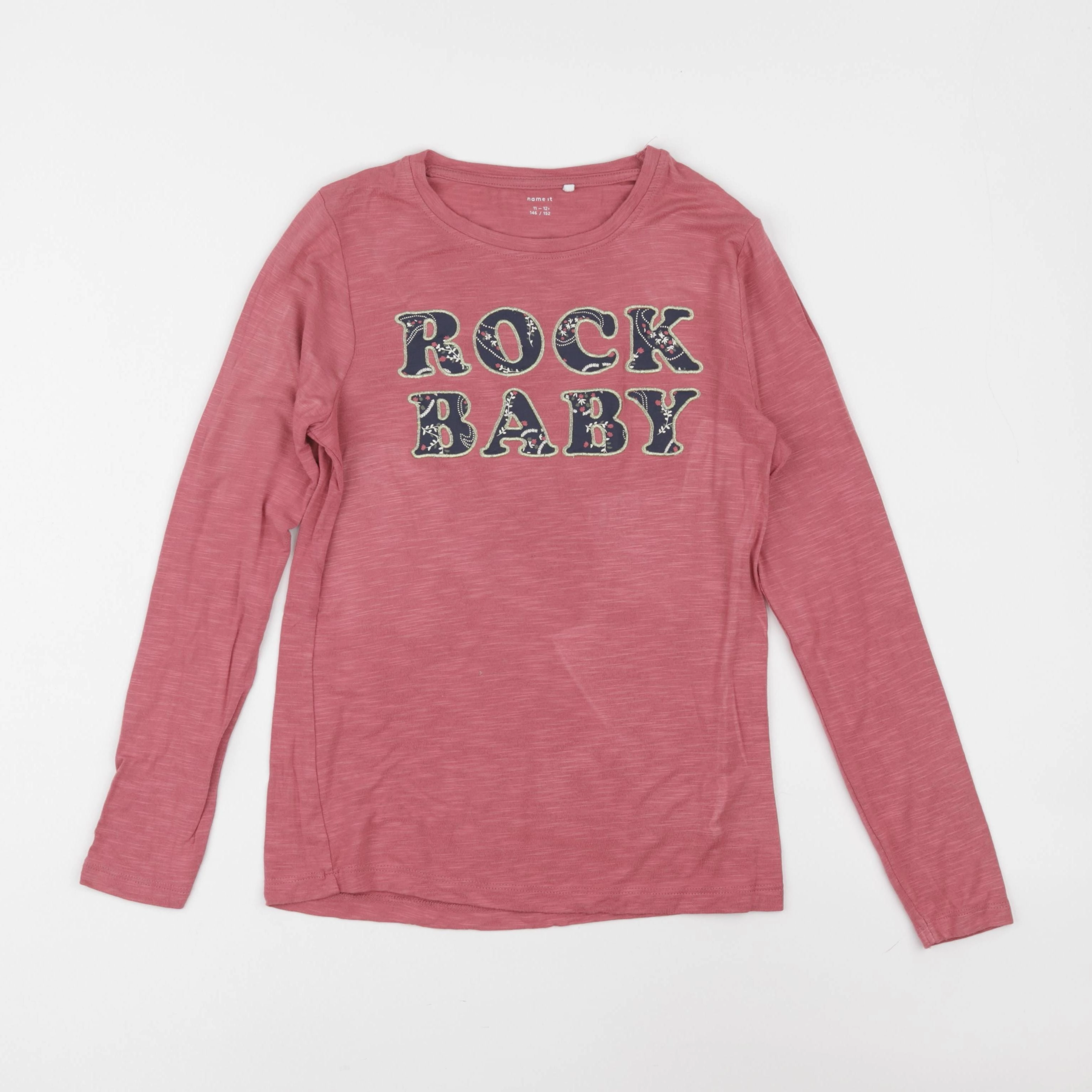 Name it - tee-shirt rose - 11/12 ans