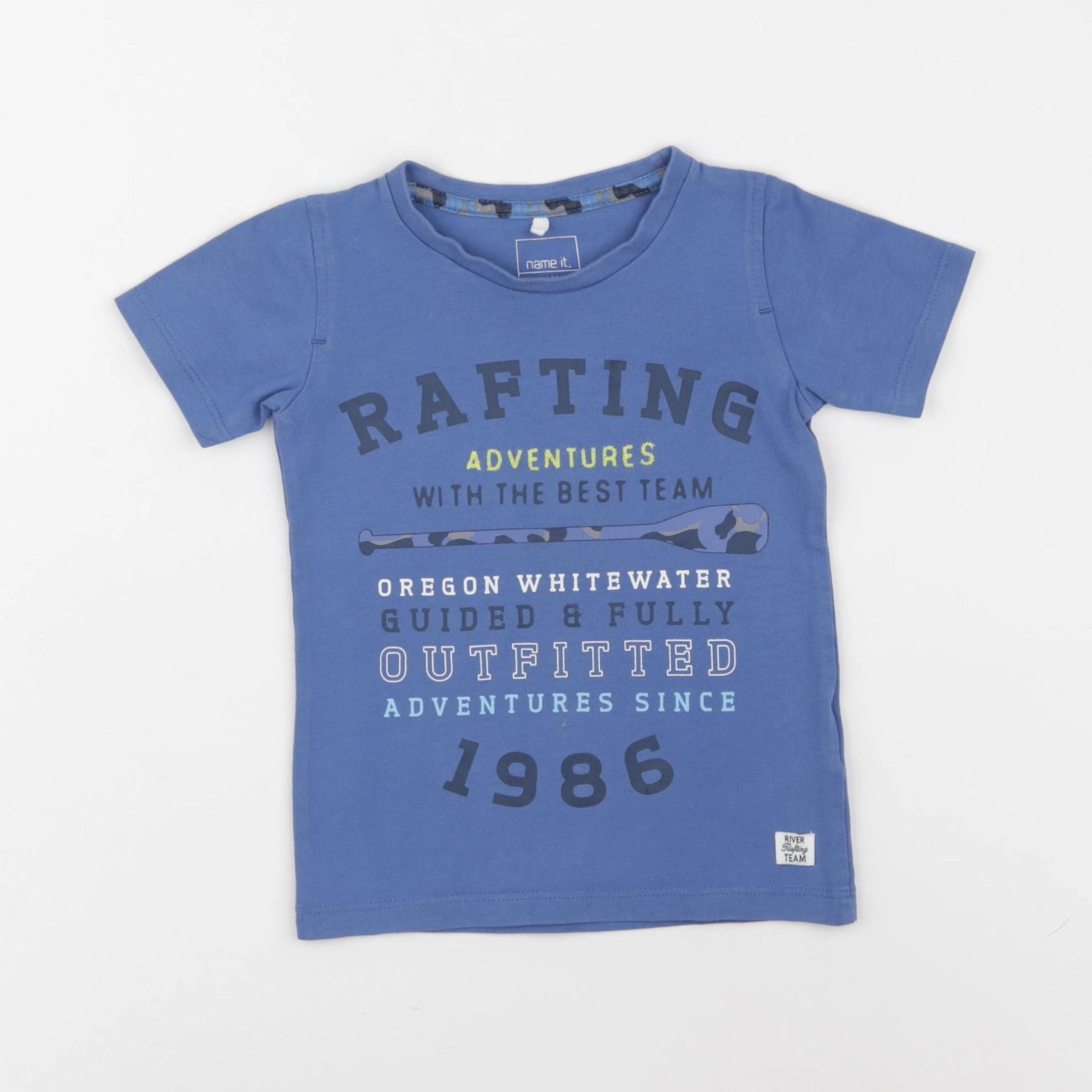 Name it - tee-shirt bleu - 9/12 mois