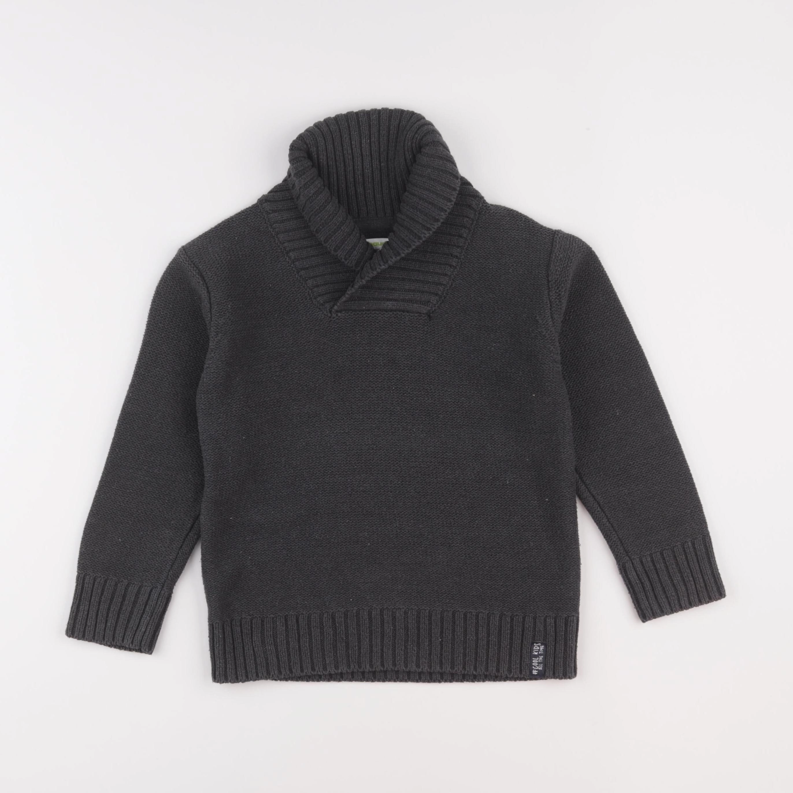 Vertbaudet - pull vert - 6 ans