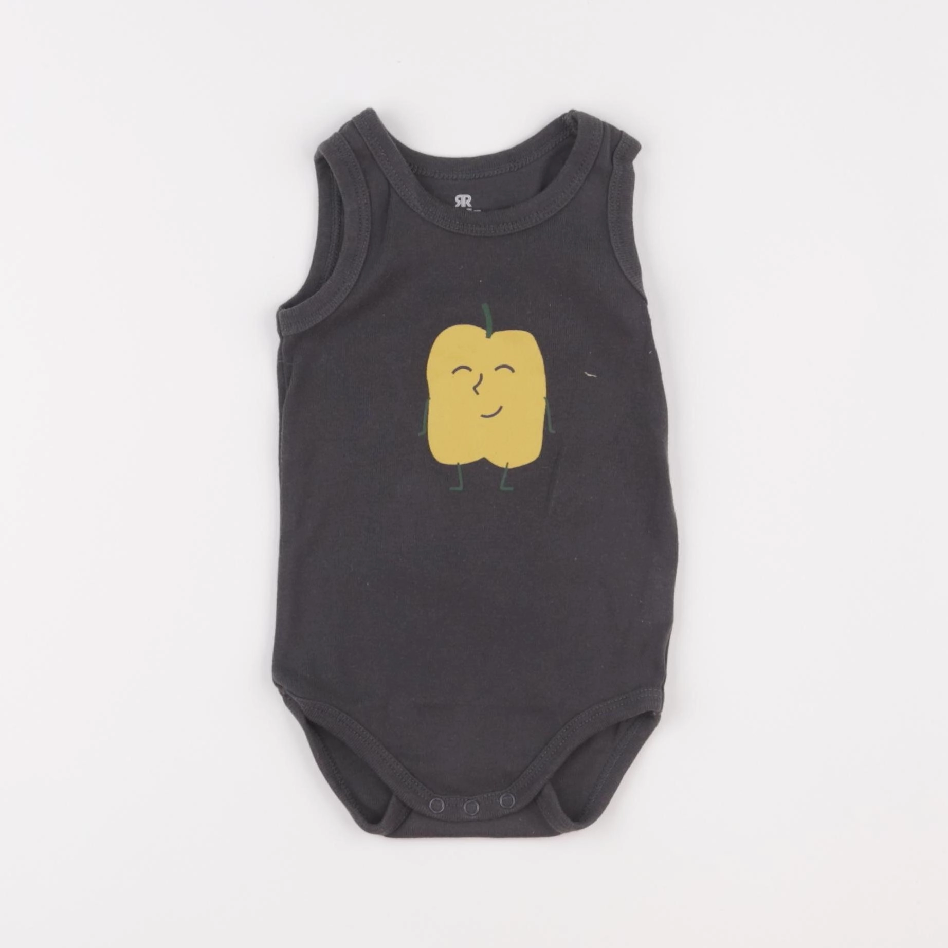 La Redoute - body gris - 9 mois