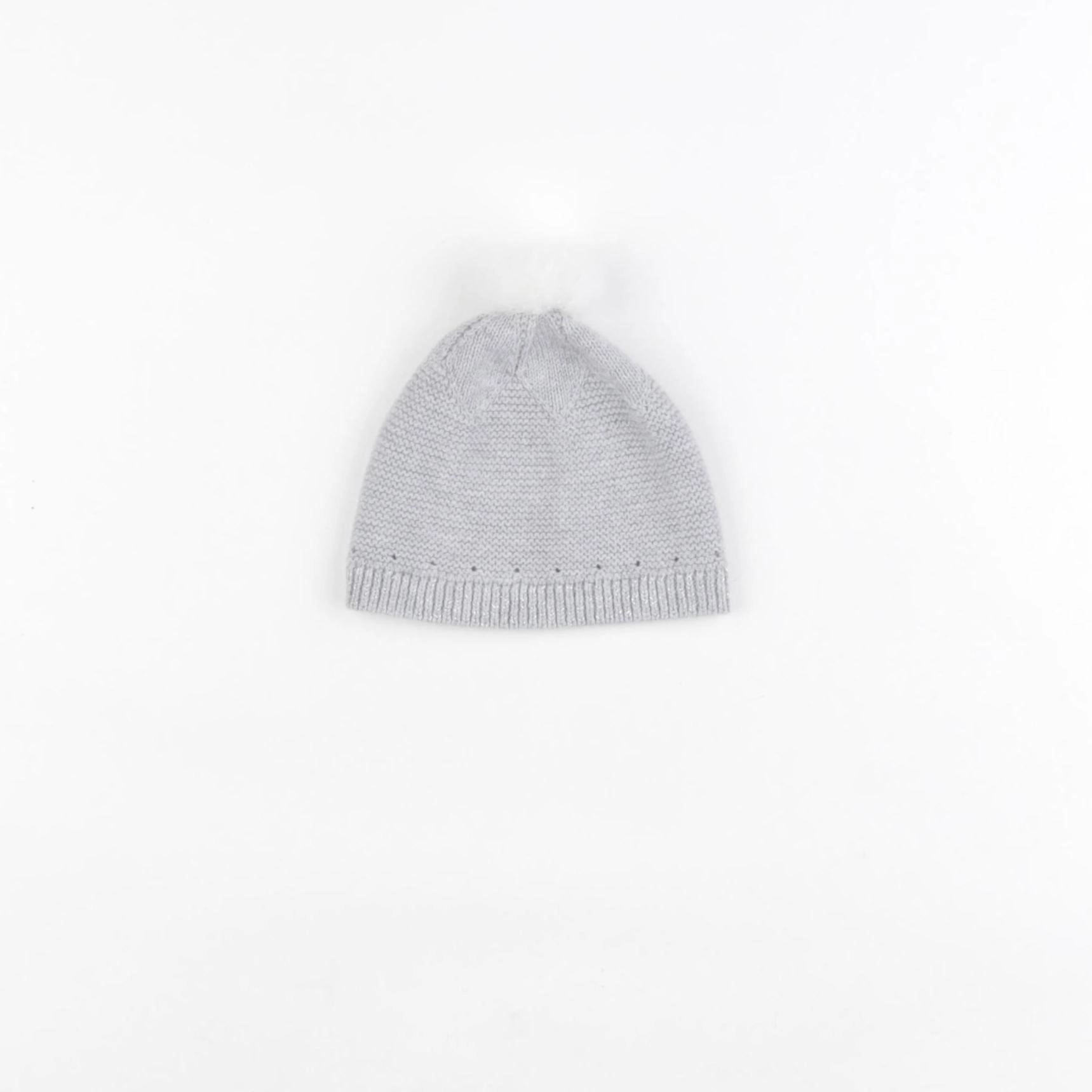 Jacadi - bonnet gris, argent - 1 mois