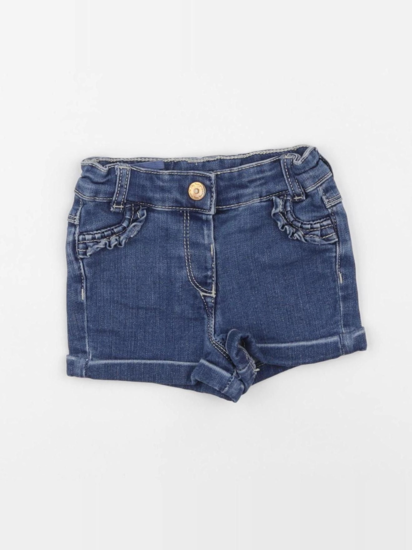 Tape à l'oeil - short bleu - 9 mois