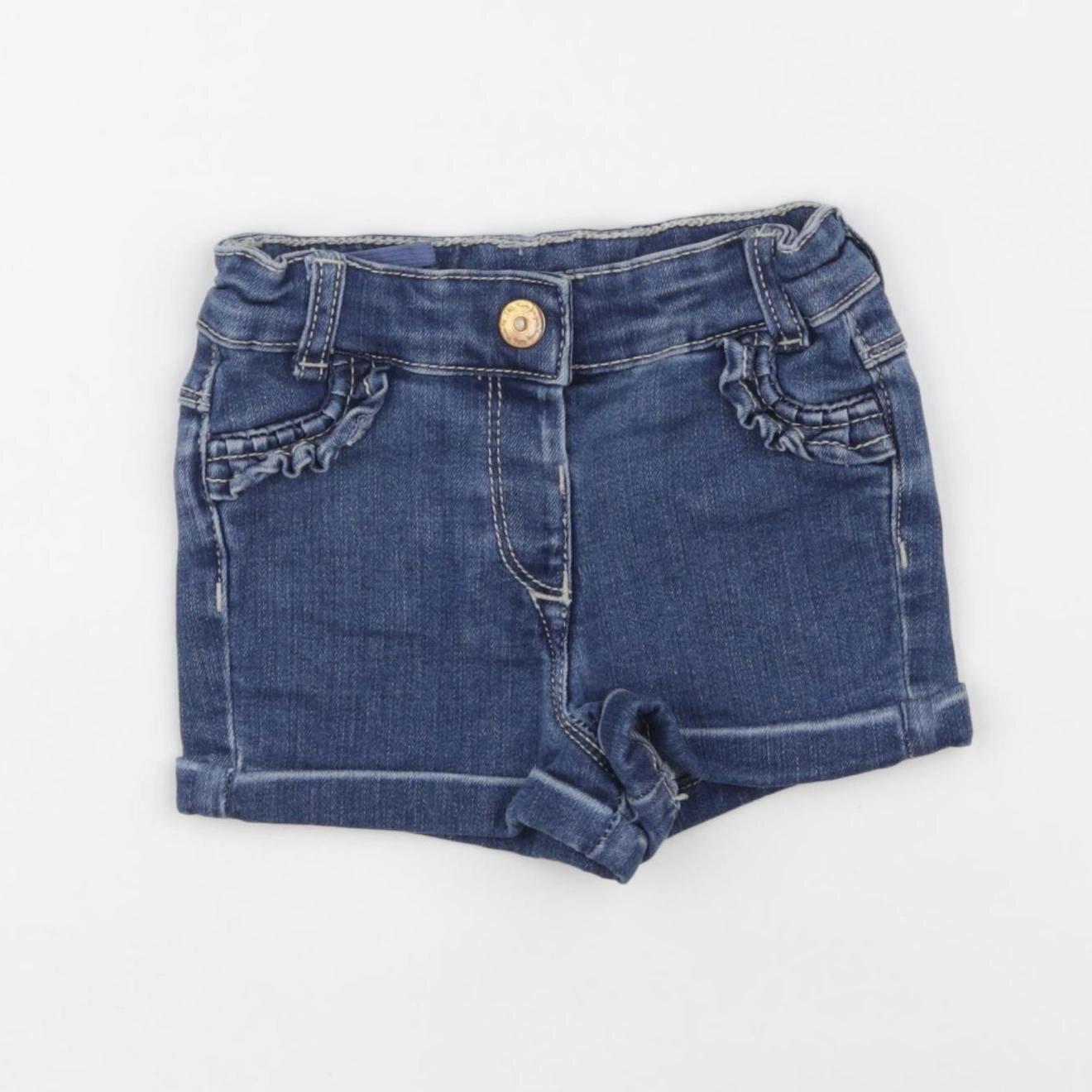 Tape à l'oeil - short bleu - 9 mois