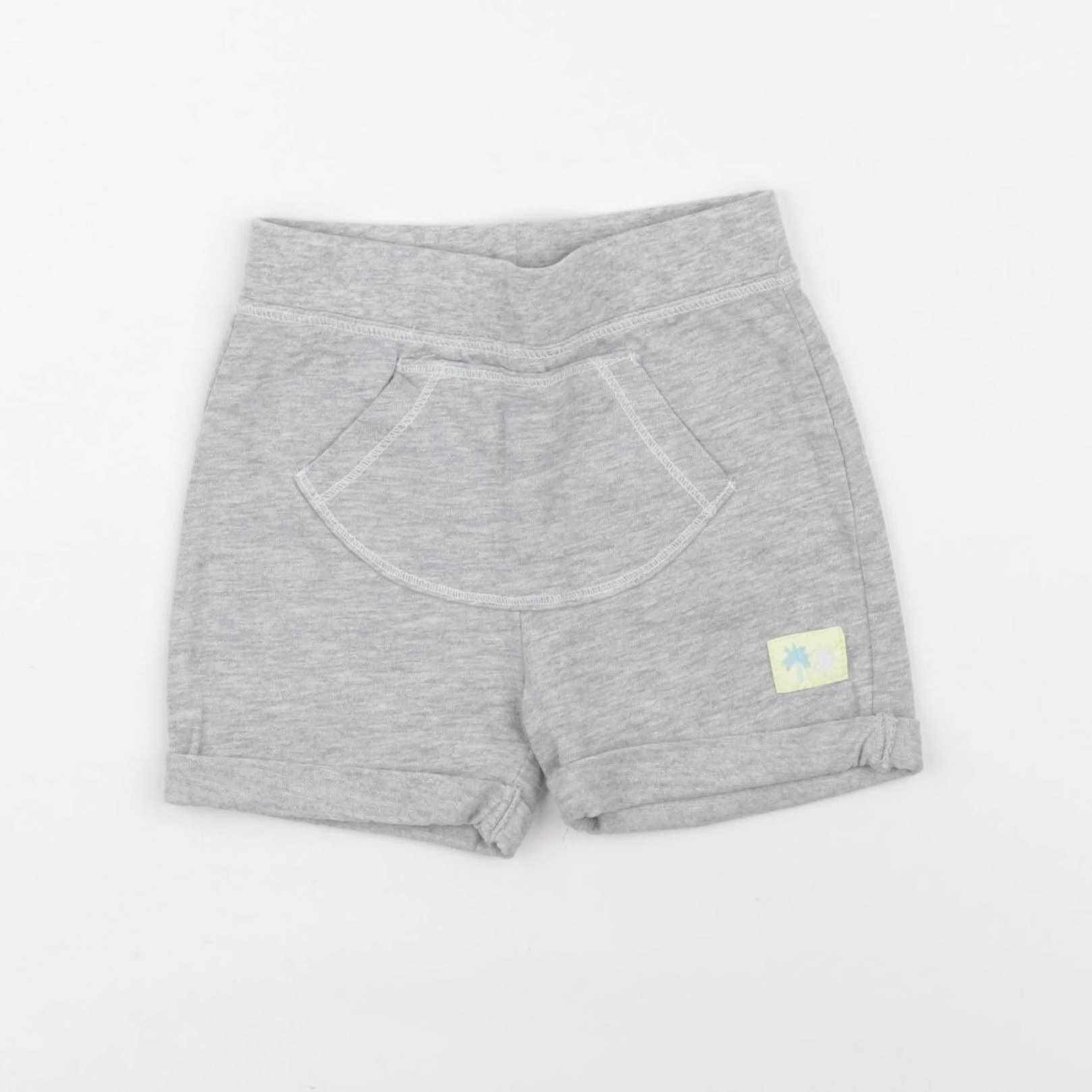 Vertbaudet - short gris - 12 mois