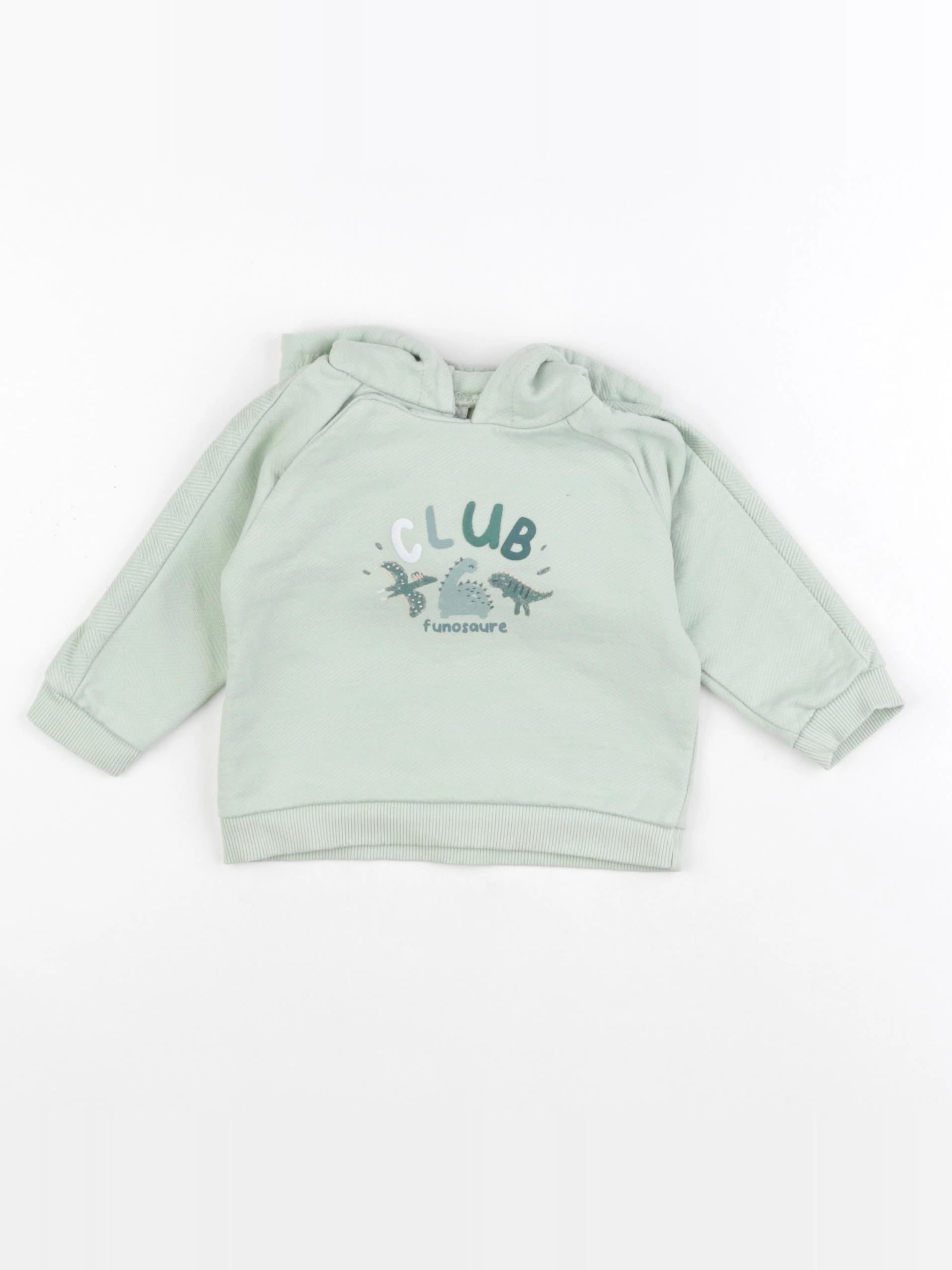 Tape à l'oeil - sweat vert - 9 mois