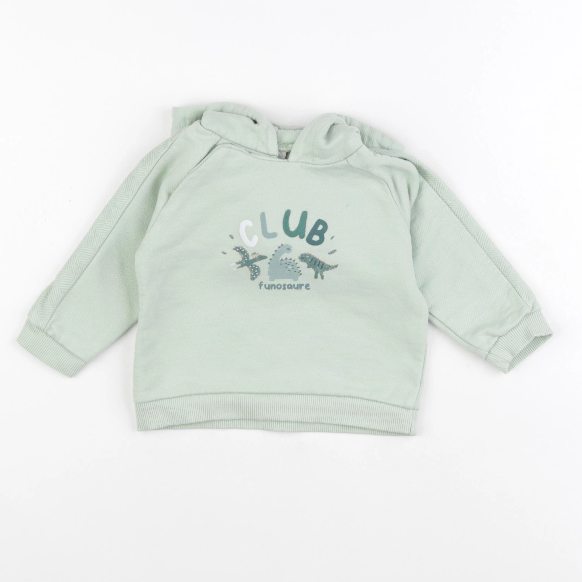 Tape à l'oeil - sweat vert - 9 mois