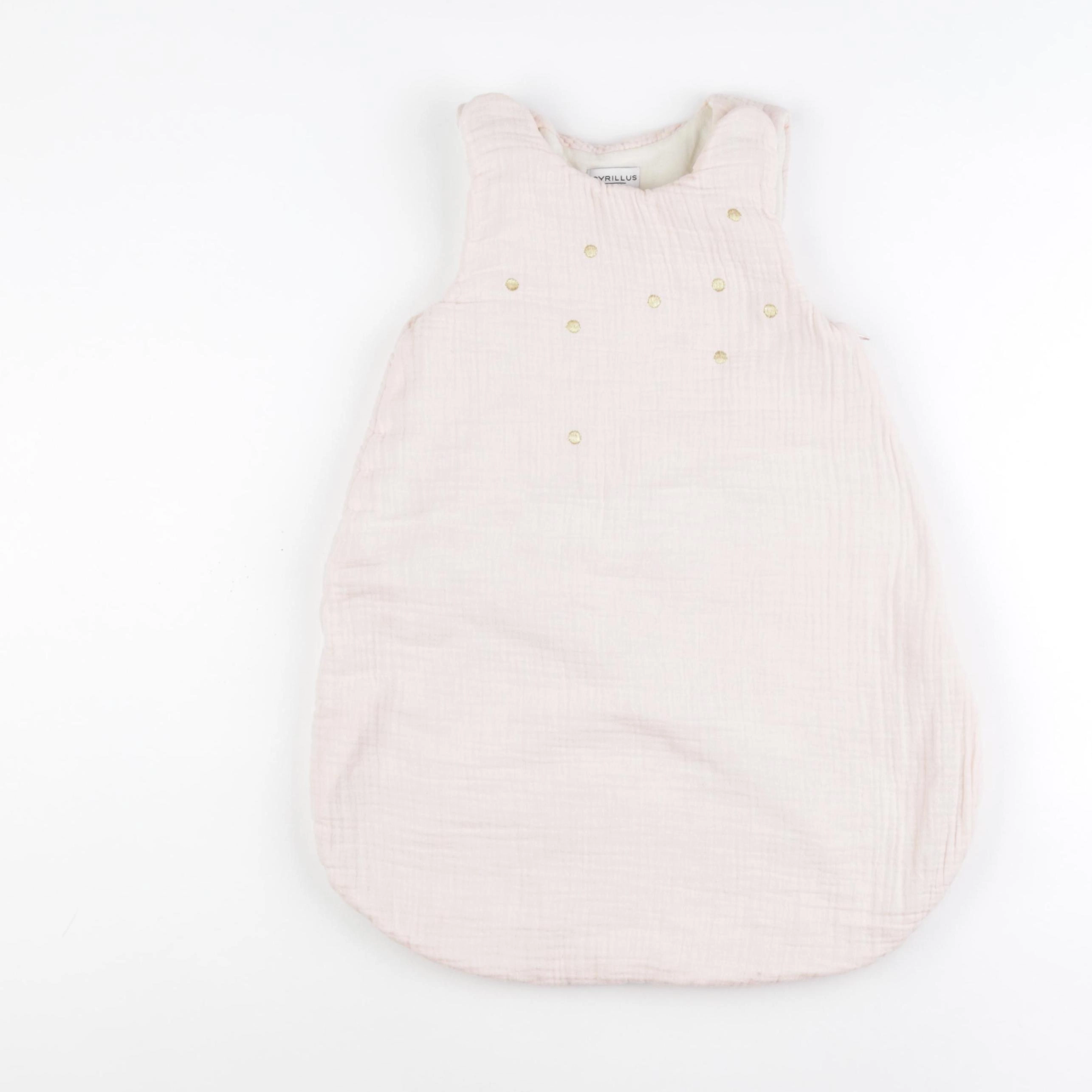 Cyrillus - gigoteuse rose - 0/6 mois