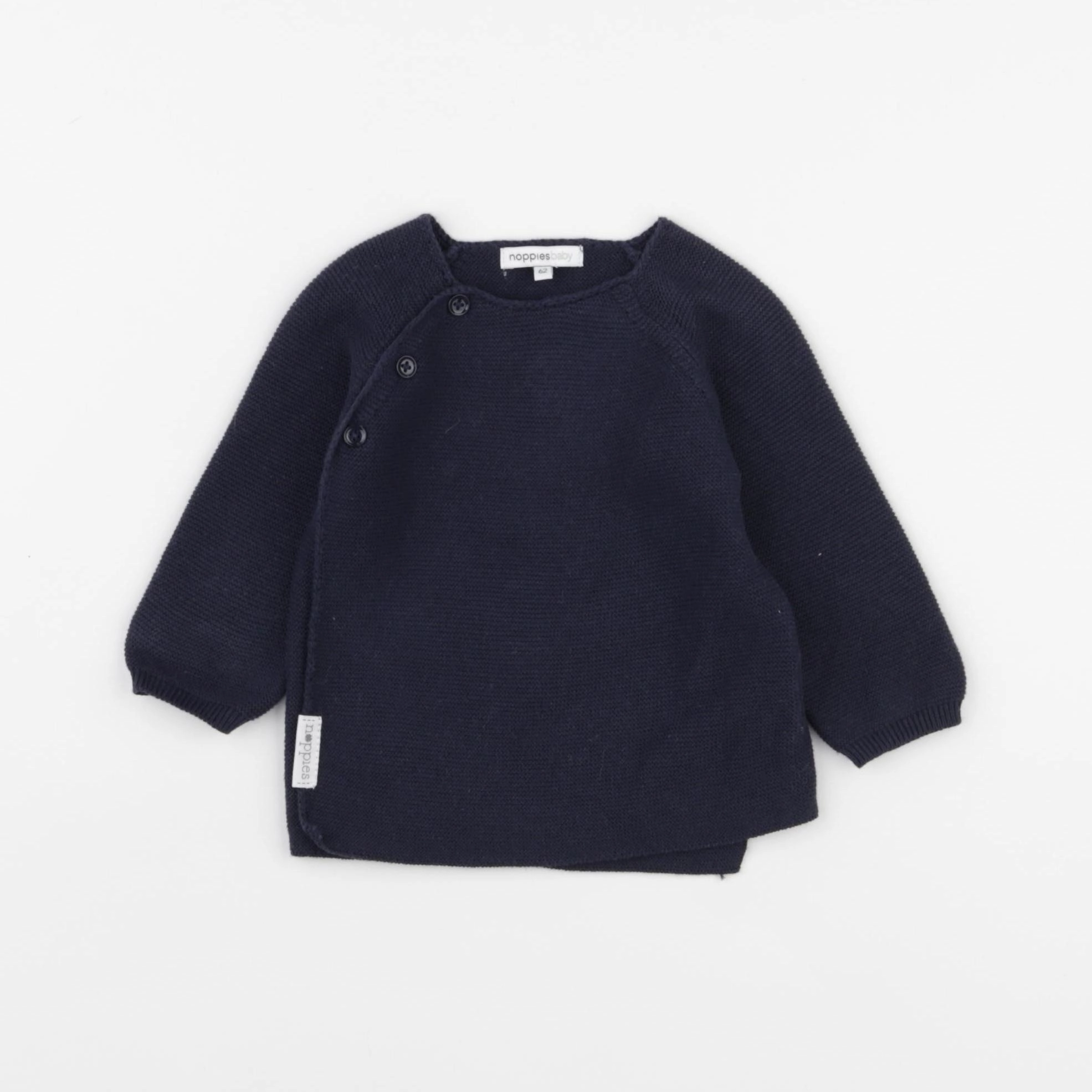 Noppies - gilet bleu - 3 mois