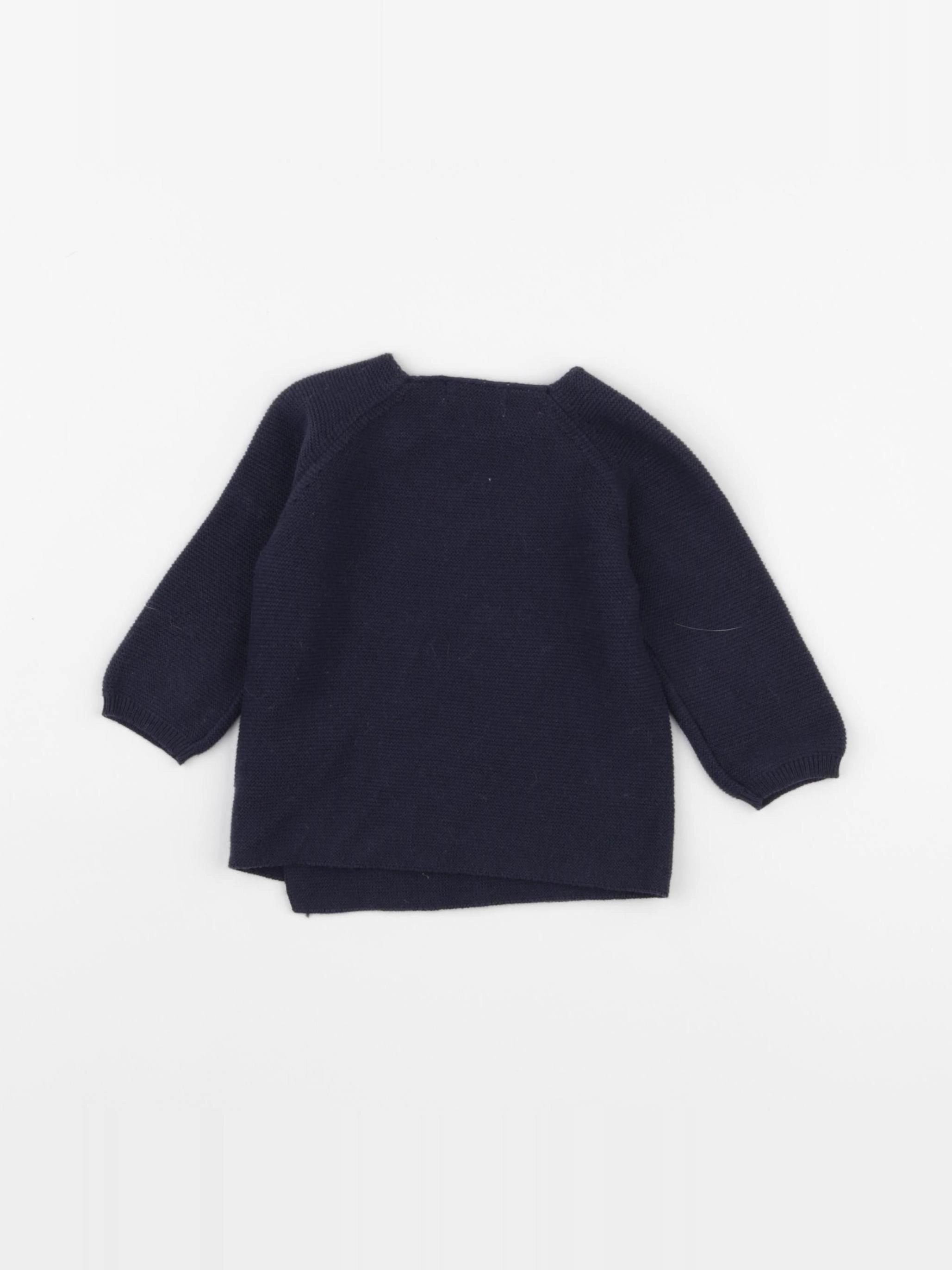Noppies - gilet bleu - 3 mois