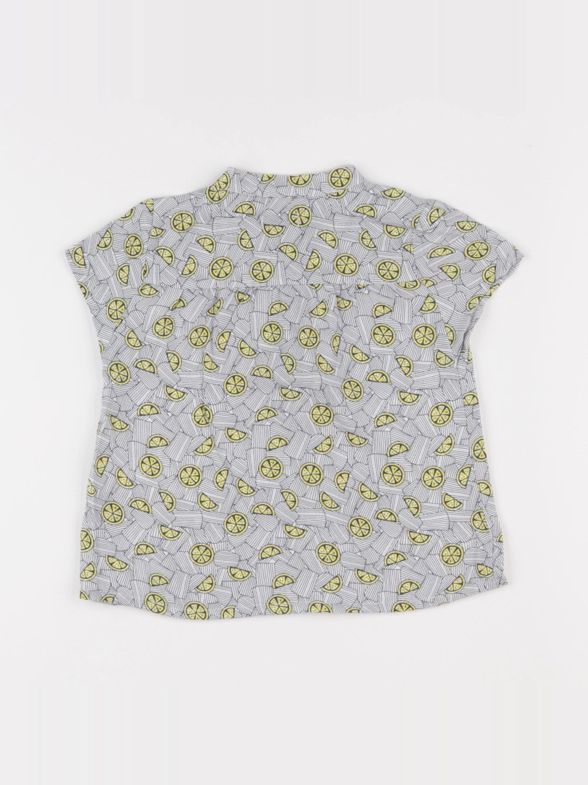 IKKS - chemise bleu, jaune - 4 ans
